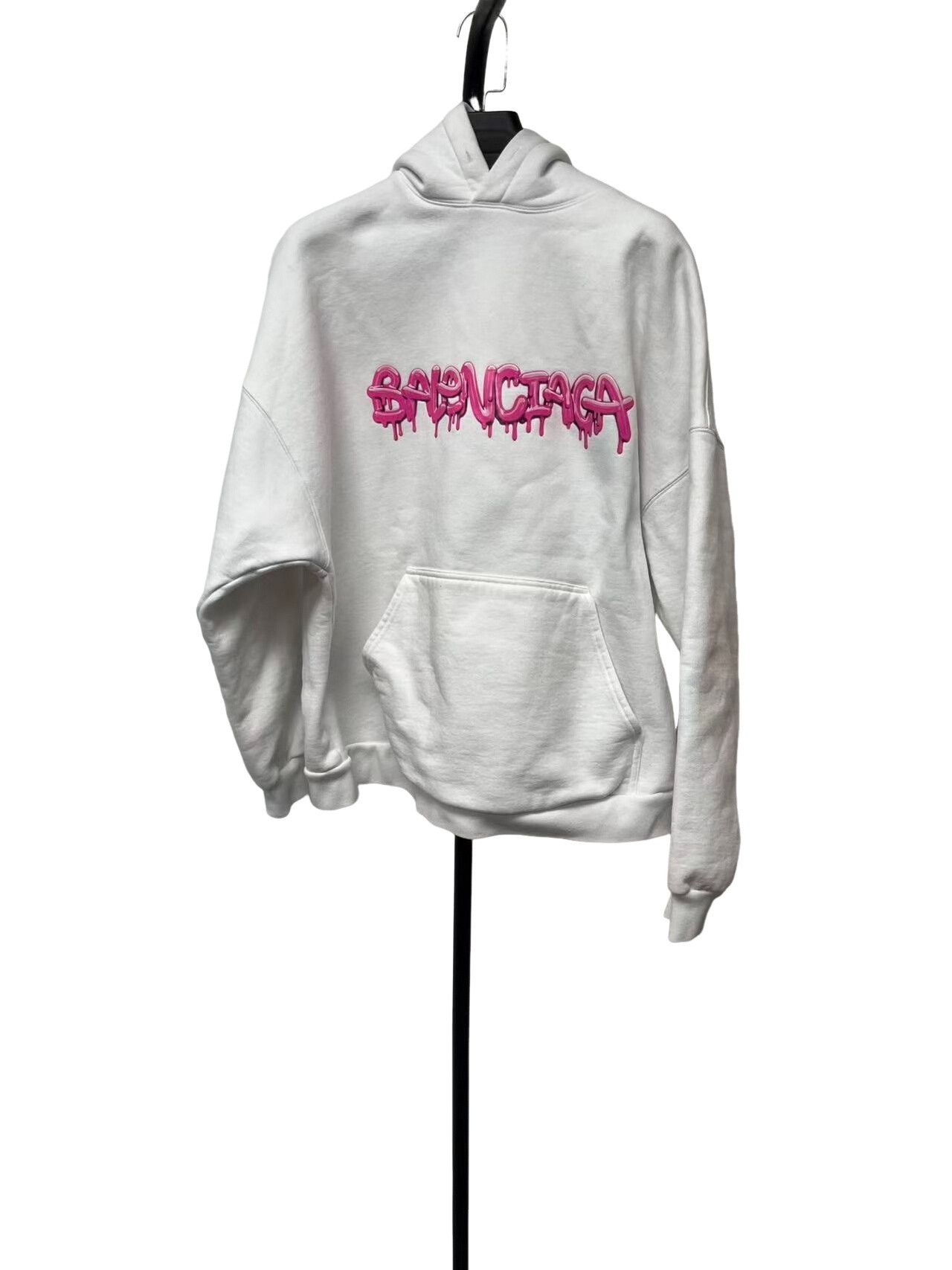 Balenciaga Balenciaga Slime Logo Hoodie Size 2 Size US M / EU 48-50 / 2 - 1 Thumbnail