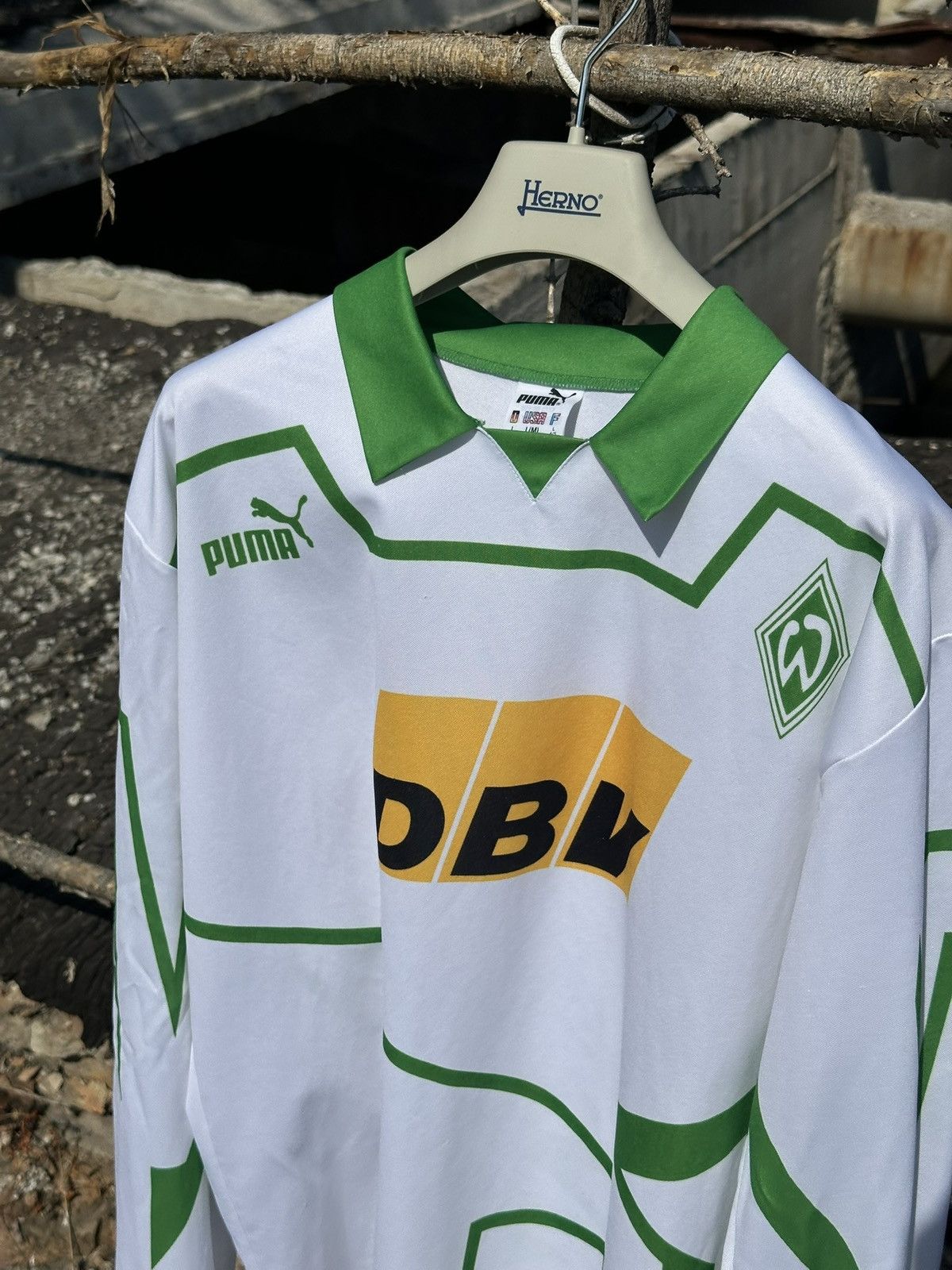 Puma Jersey Werder Bremen Puma 1992/1993 longsleeve Football Size US L / EU 52-54 / 3 - 7 Thumbnail