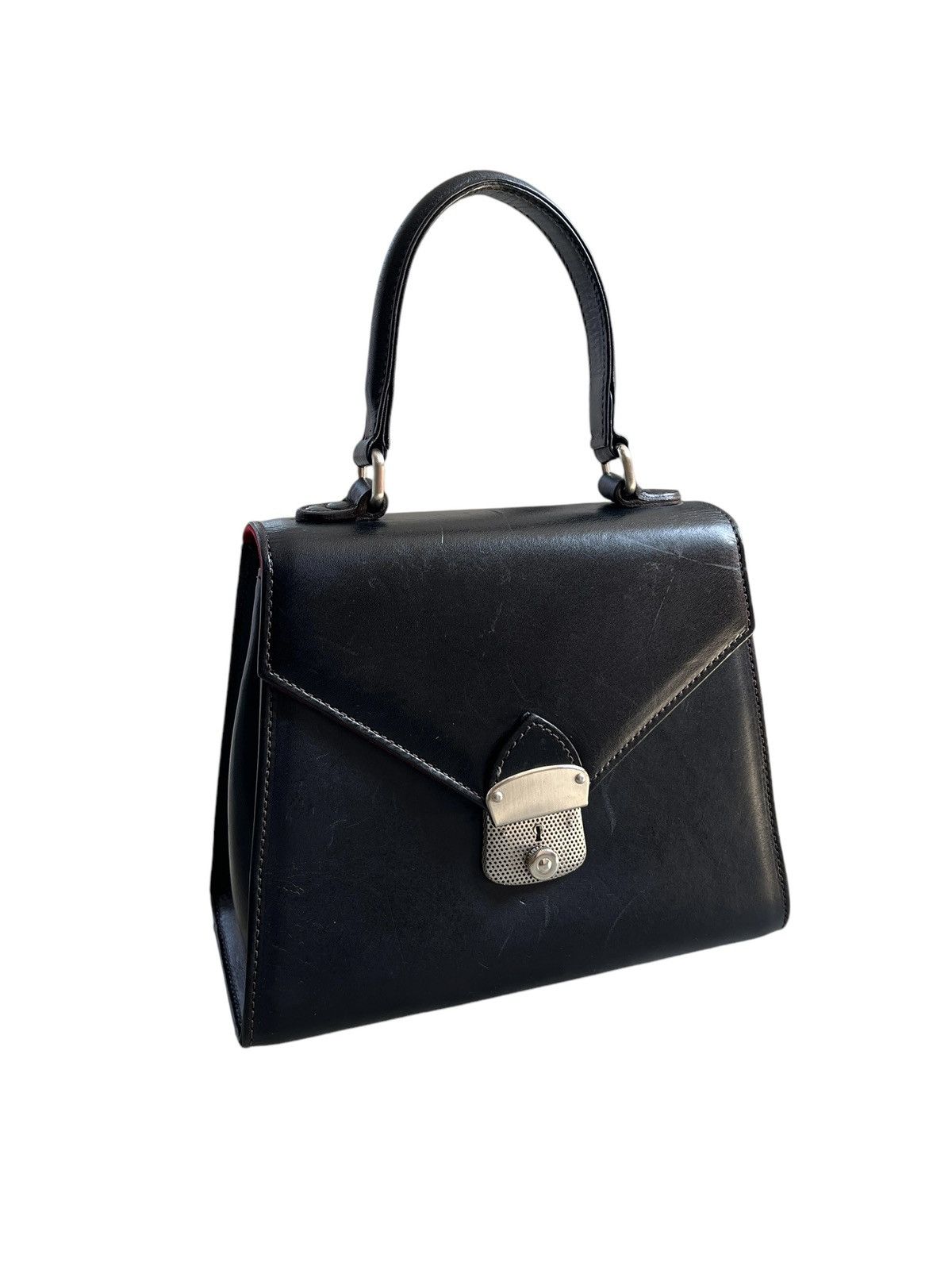 Jean Paul Gaultier 1980 Jean Paul Gaultier Leather Top Handle Bag Size ONE SIZE - 2 Thumbnail