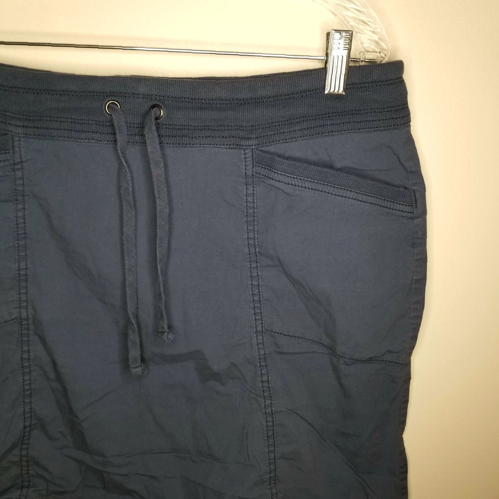 Greats VINTAGE? No. Use: Great Northwest Indigo Swim Skirt - Women - Size 12 - Blue - Short Cargo Style Size 34" / US 12 / IT 48 - 2 Thumbnail