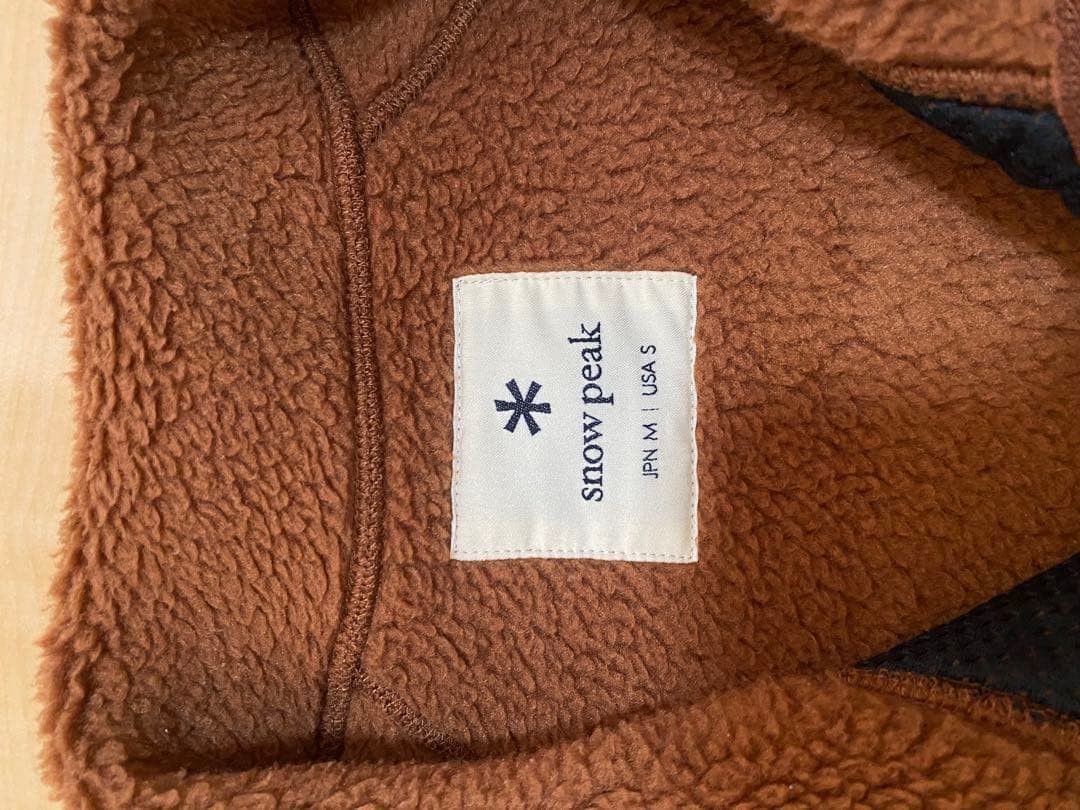 Snow Peak High Neck Zip Up Fleece Jacket Size US M / EU 48-50 / 2 - 8 Thumbnail