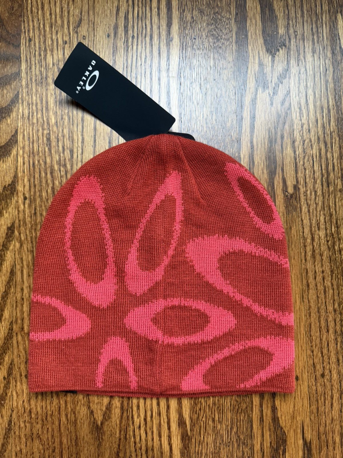 Oakley Oakley Ellipse Graphic Beanie Flame Red Size ONE SIZE - 2 Thumbnail