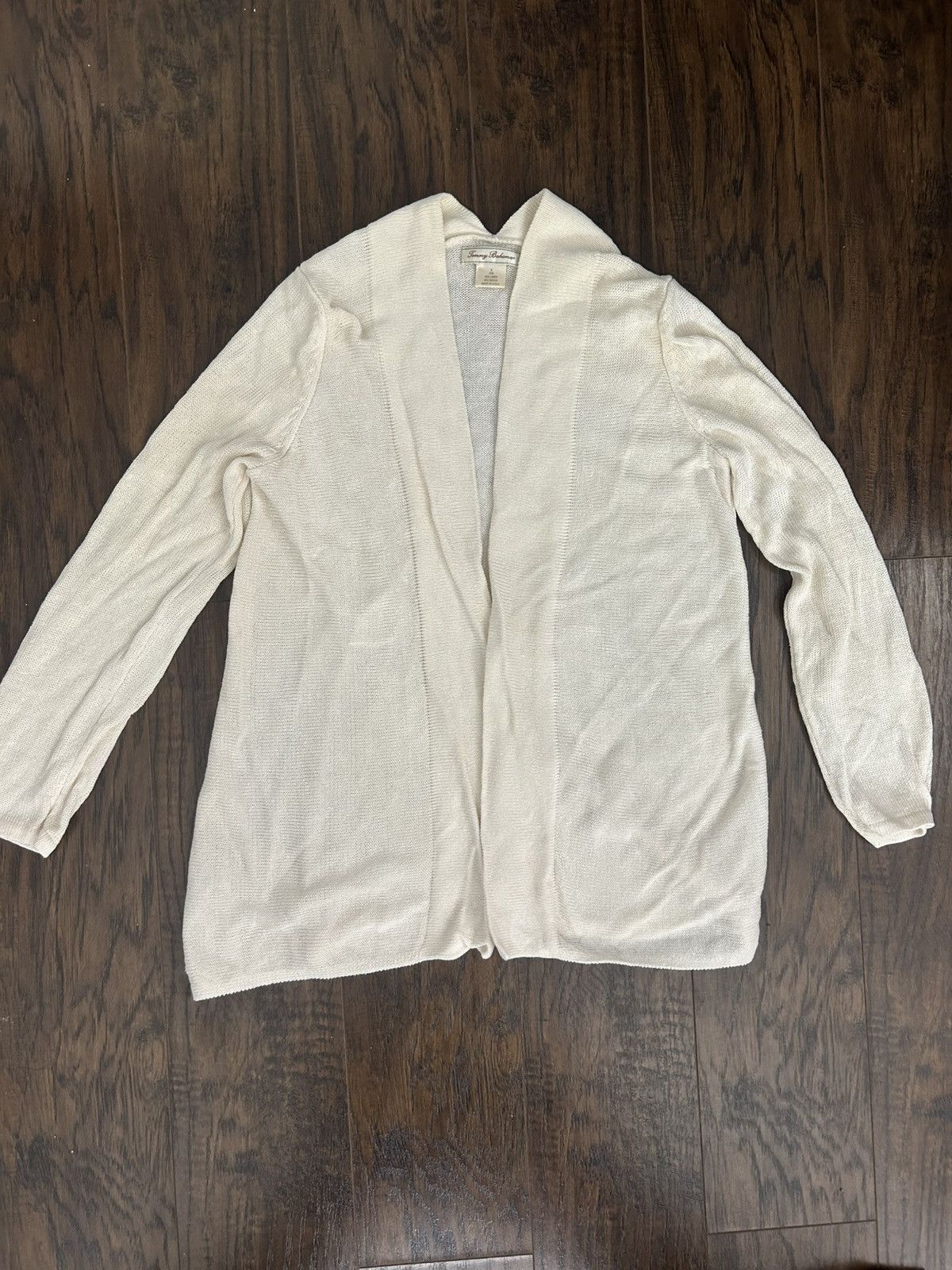 Tommy Bahama Tommy Bahama Knit Linen Cardigan Sweater Size S / US 4 / IT 40 - 1 Thumbnail
