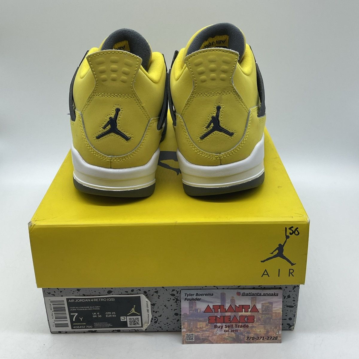 Jordan Brand Air Jordan 4 lightning Size US 7 / EU 40 - 3 Thumbnail