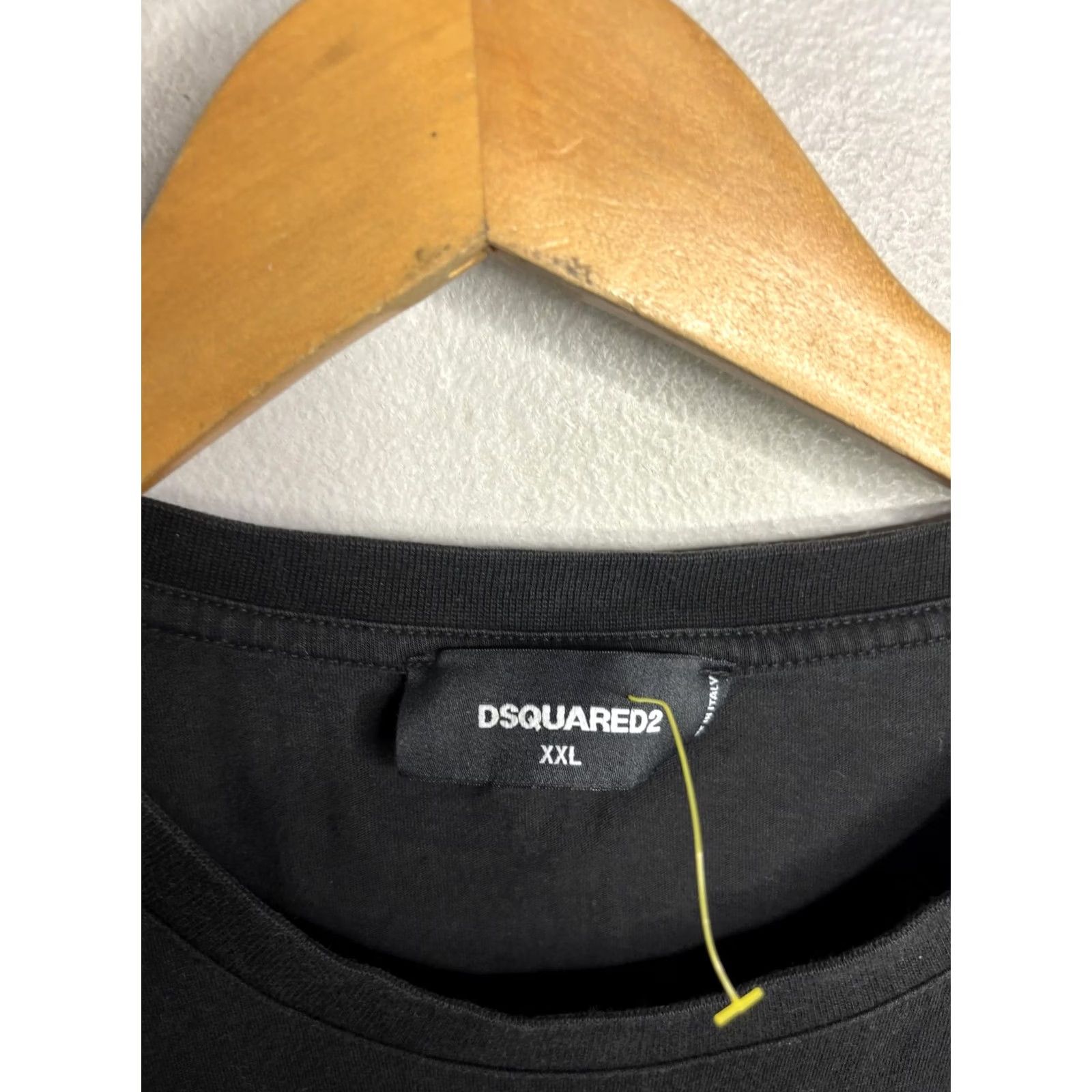 Dsquared2 Dsquared2 Shirt Mens 2XL Black Logo Spell Out Short Sleeve Crewneck T-Shirt Size US XXL / EU 58 / 5 - 3 Thumbnail