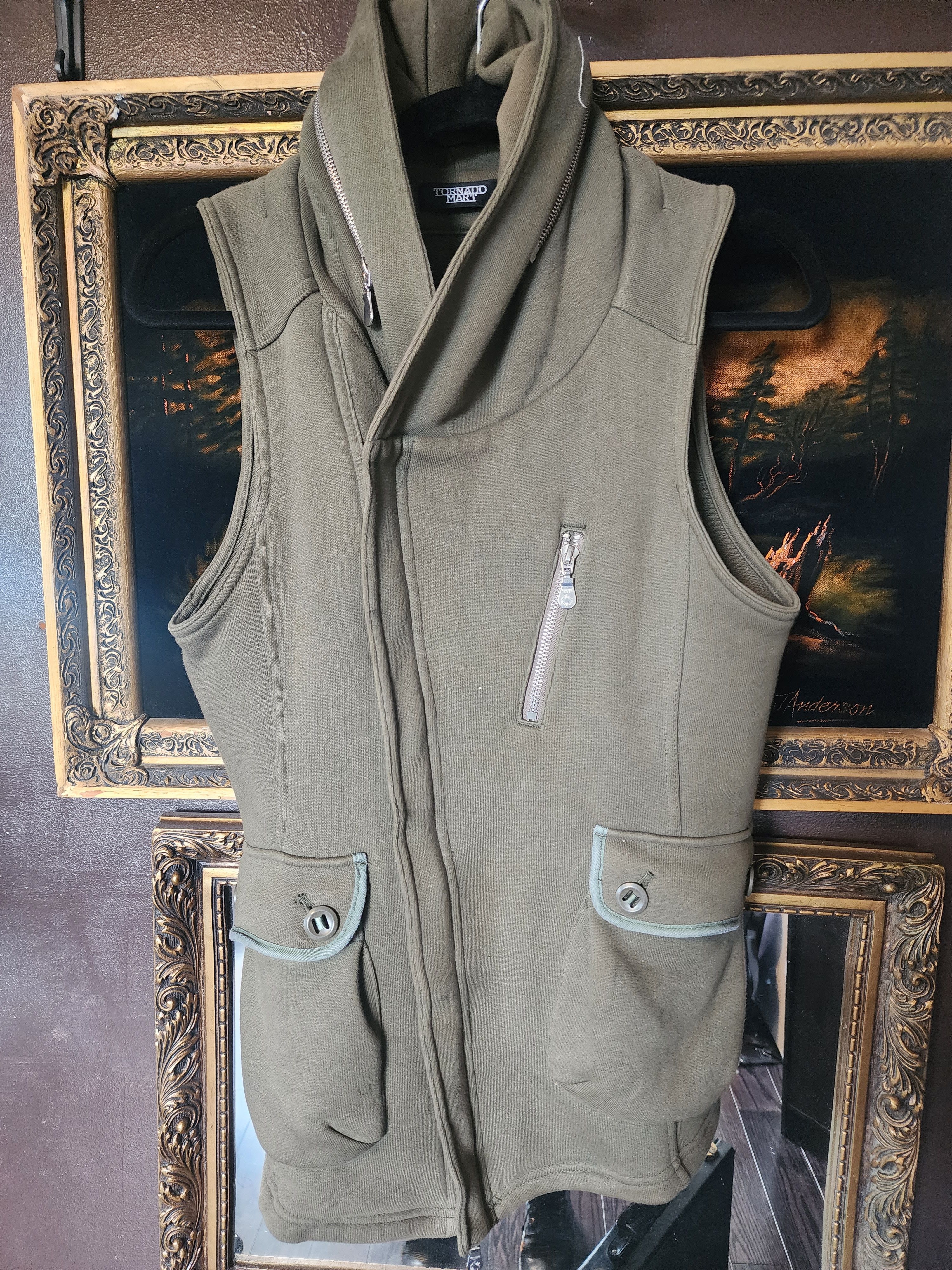 Tornado Mart TM Japan asymettric vest | Grailed