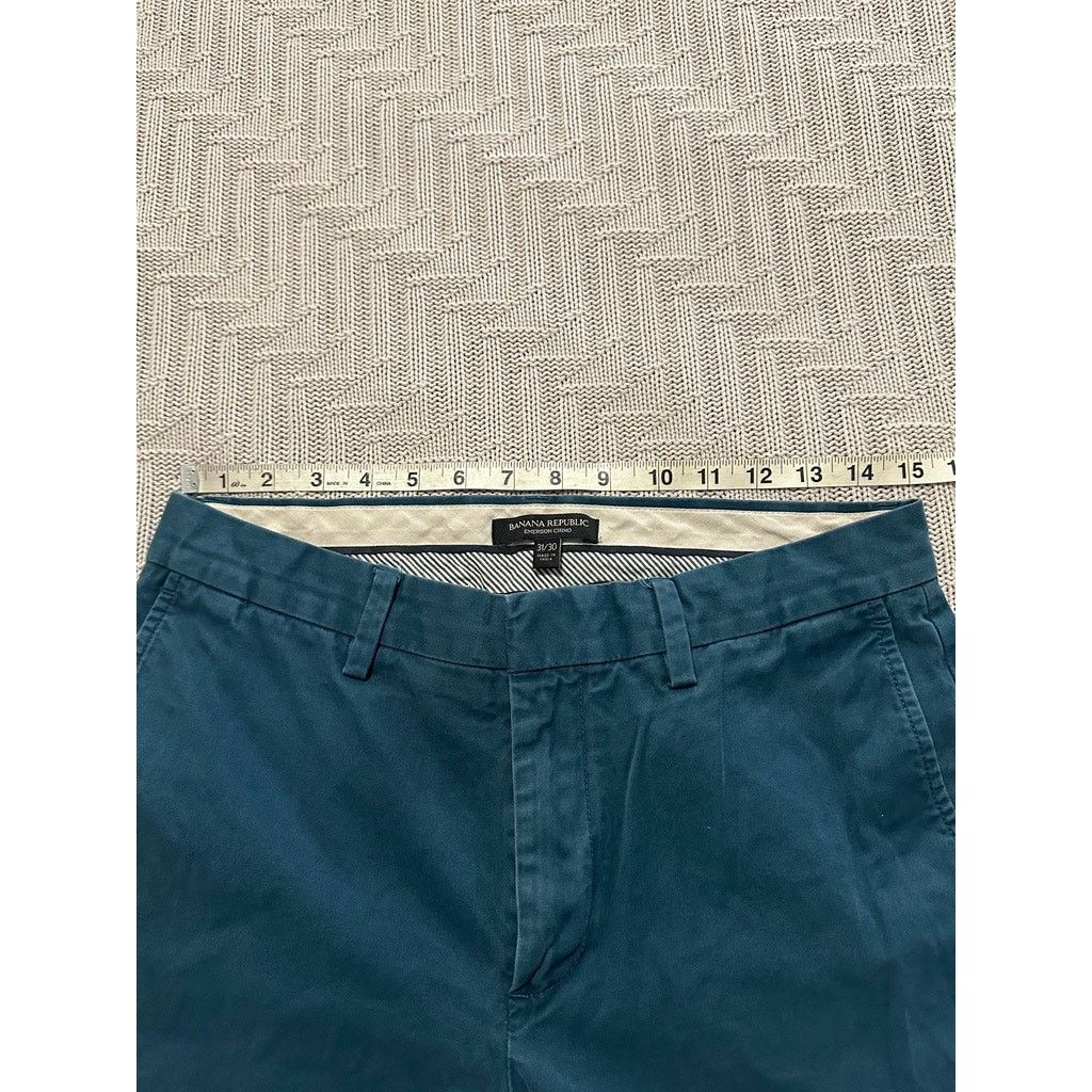 Banana Republic Banana Republic teal blue Emerson chino pants size 31 Size US 31 - 5 Thumbnail
