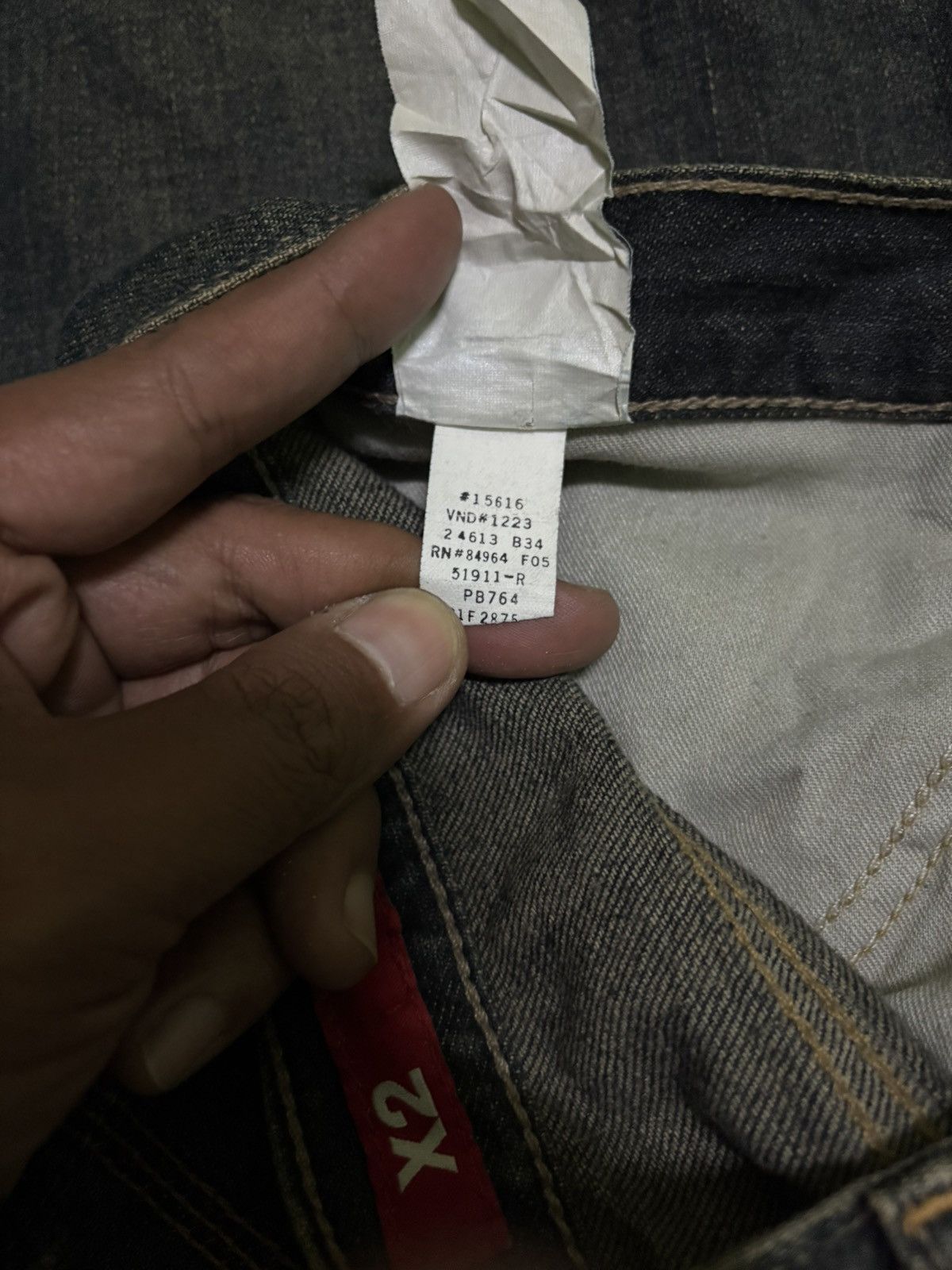 X2 X2 Denim Laboratory Streetwear Flared Denim Size US 34 / EU 50 - 17 Thumbnail