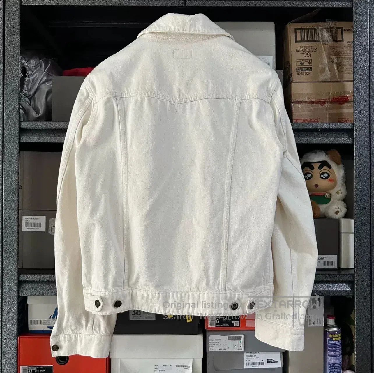 Saint Laurent Paris Saint Laurent SS22 White Denim Jacket Men. Size US M / EU 48-50 / 2 - 2 Thumbnail