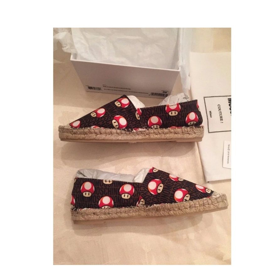 Moschino SS16 Moschino Couture X Jeremy Scott Mushroom Espadrilles Size US 8 / IT 38 - 4 Thumbnail