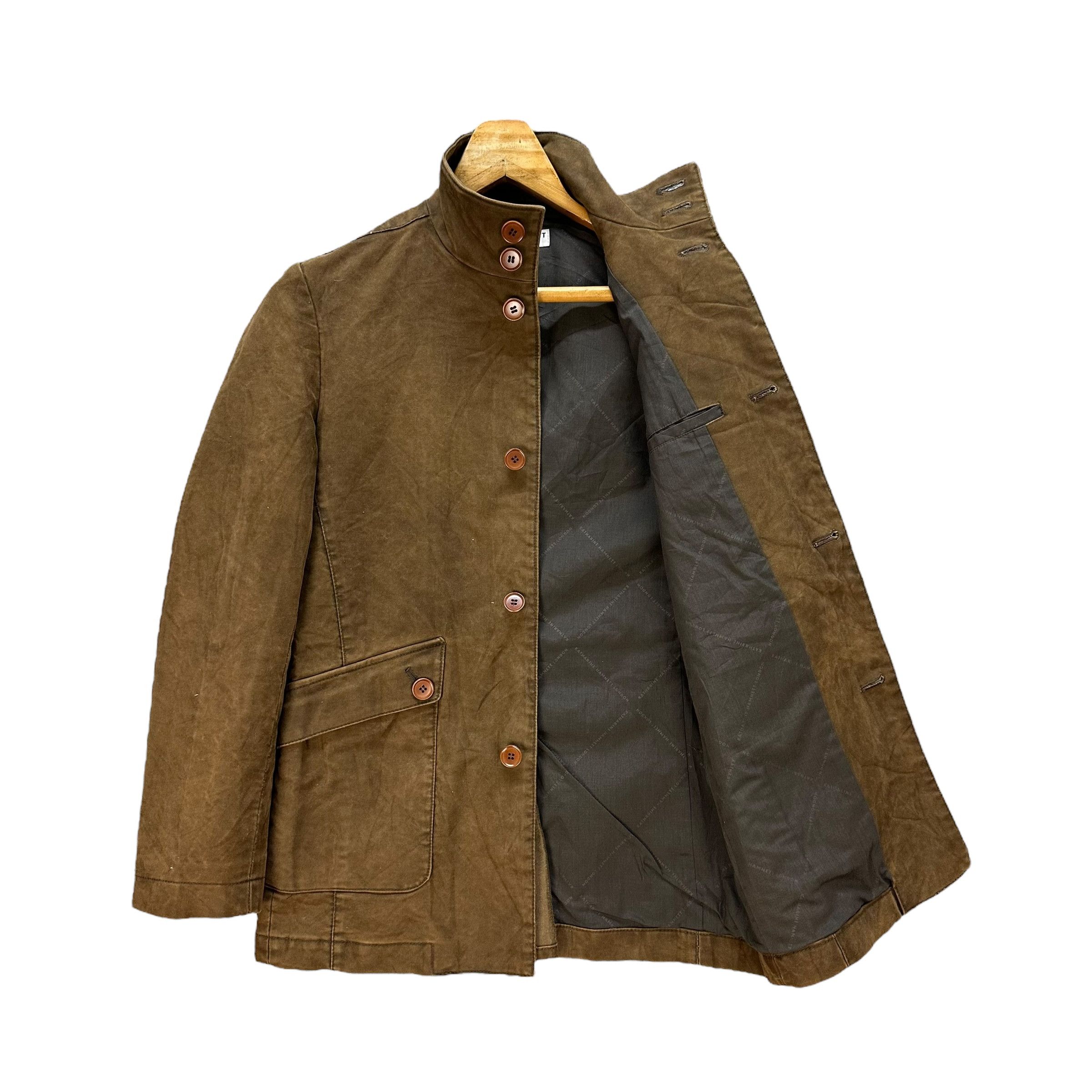 Katharine Hamnett London KATHARINE HAMNETT LONDON Cotton Casual Jacket #95-1457 Size US S / EU 44-46 / 1 - 6 Thumbnail