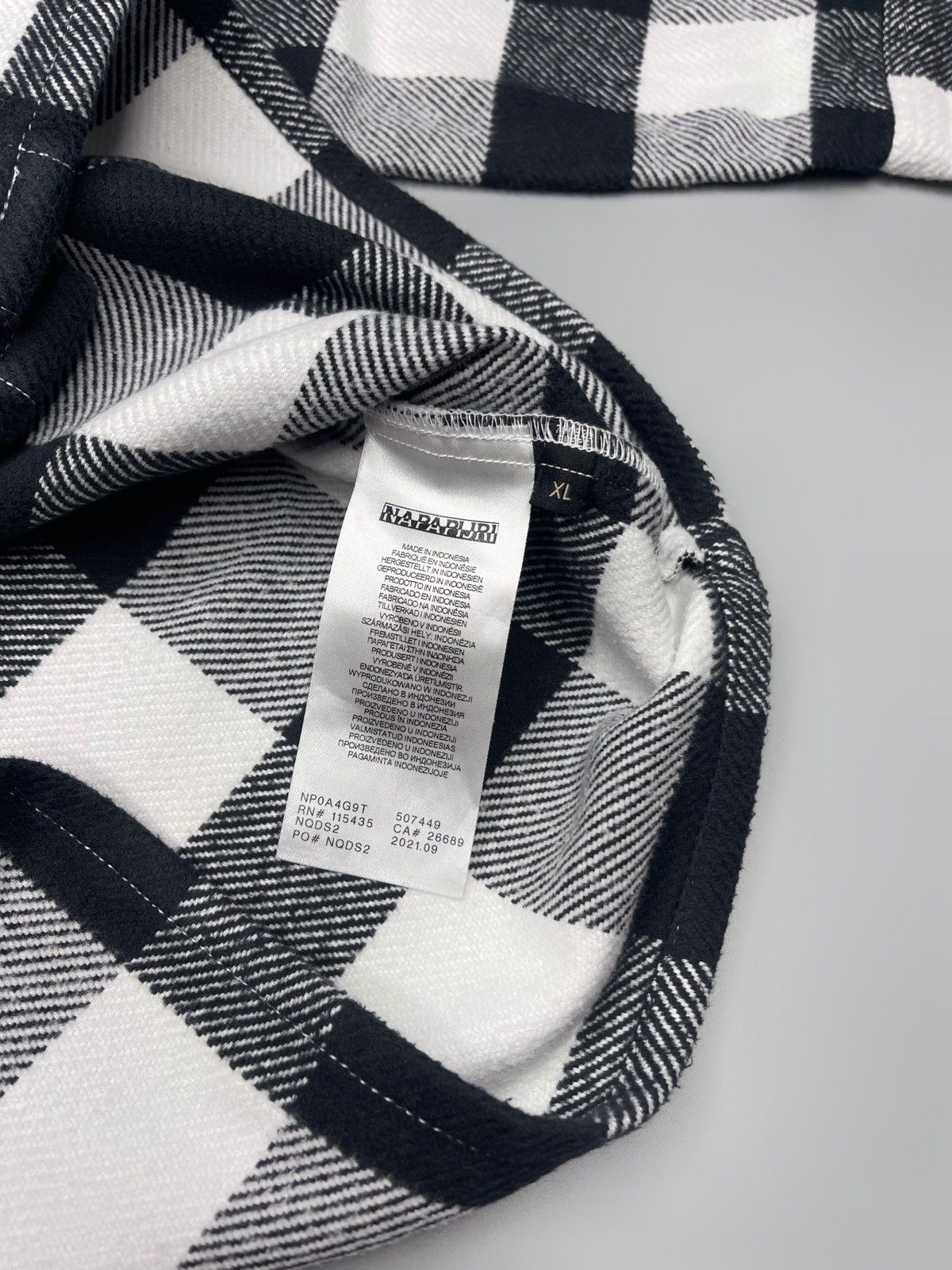 Napapijri × Vintage Napapijri Overshot Jacket Button Up Shirt Size US XL / EU 56 / 4 - 6 Thumbnail