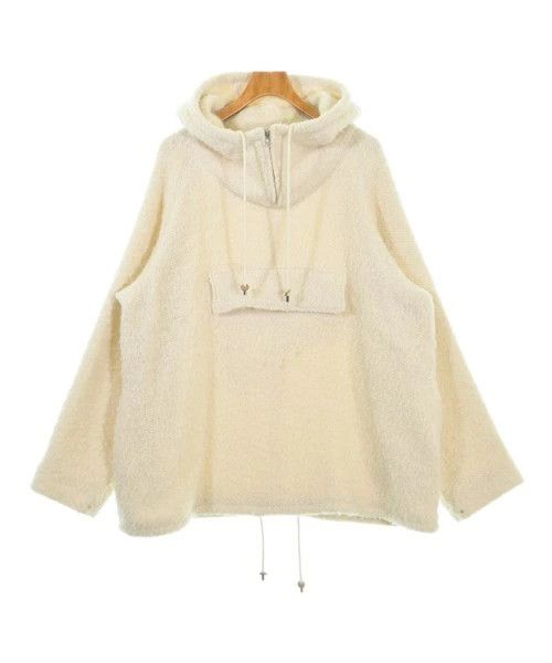 Auralee AURALEE ALPACA WOOL LENO CLOTH P/O PARKA Beige 4 Size US XL / EU 56 / 4 - 1 Thumbnail