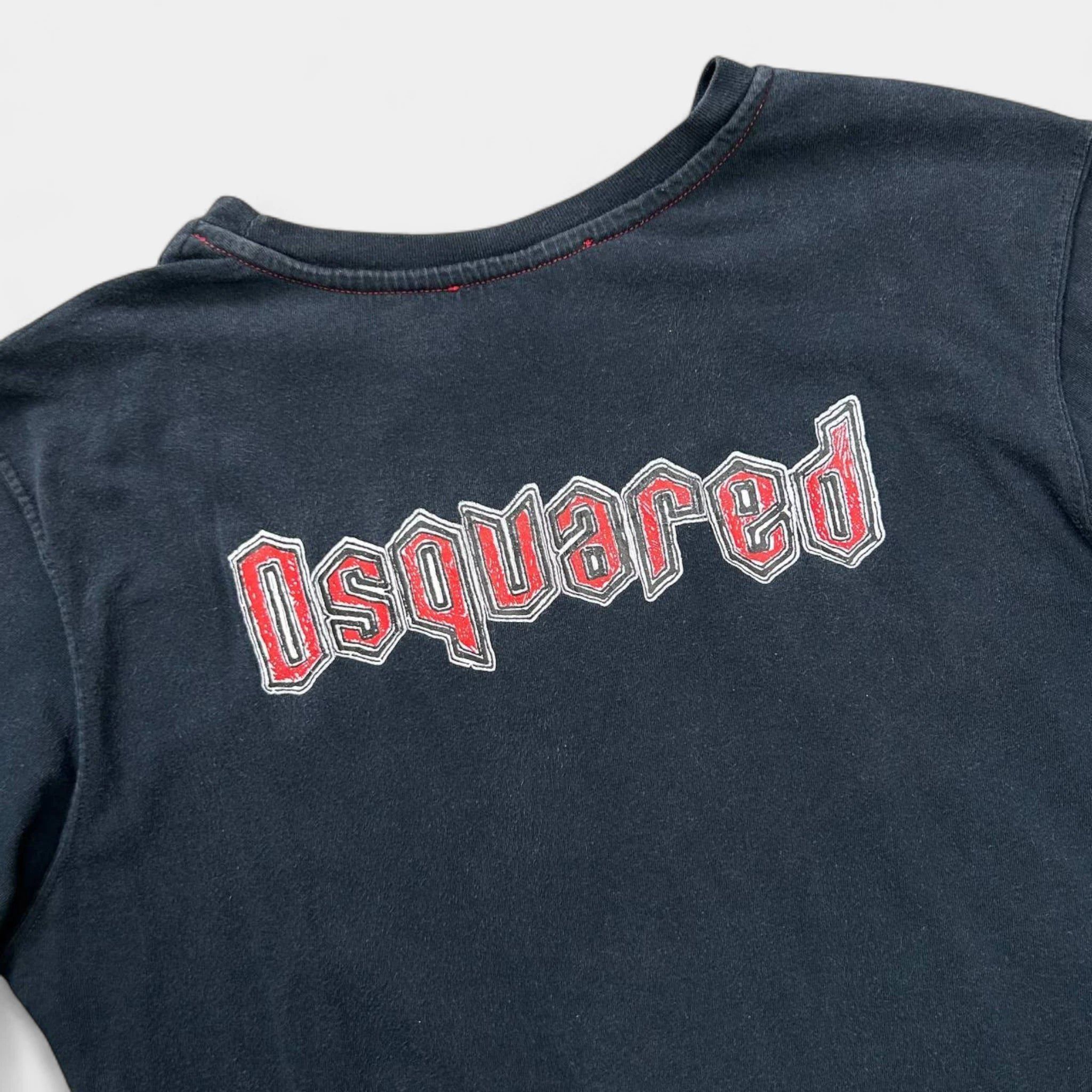 Dsquared2 Dsquared2 00s "Jesus Walks With Me" Navy T-Shirt Size US M / EU 48-50 / 2 - 7 Thumbnail