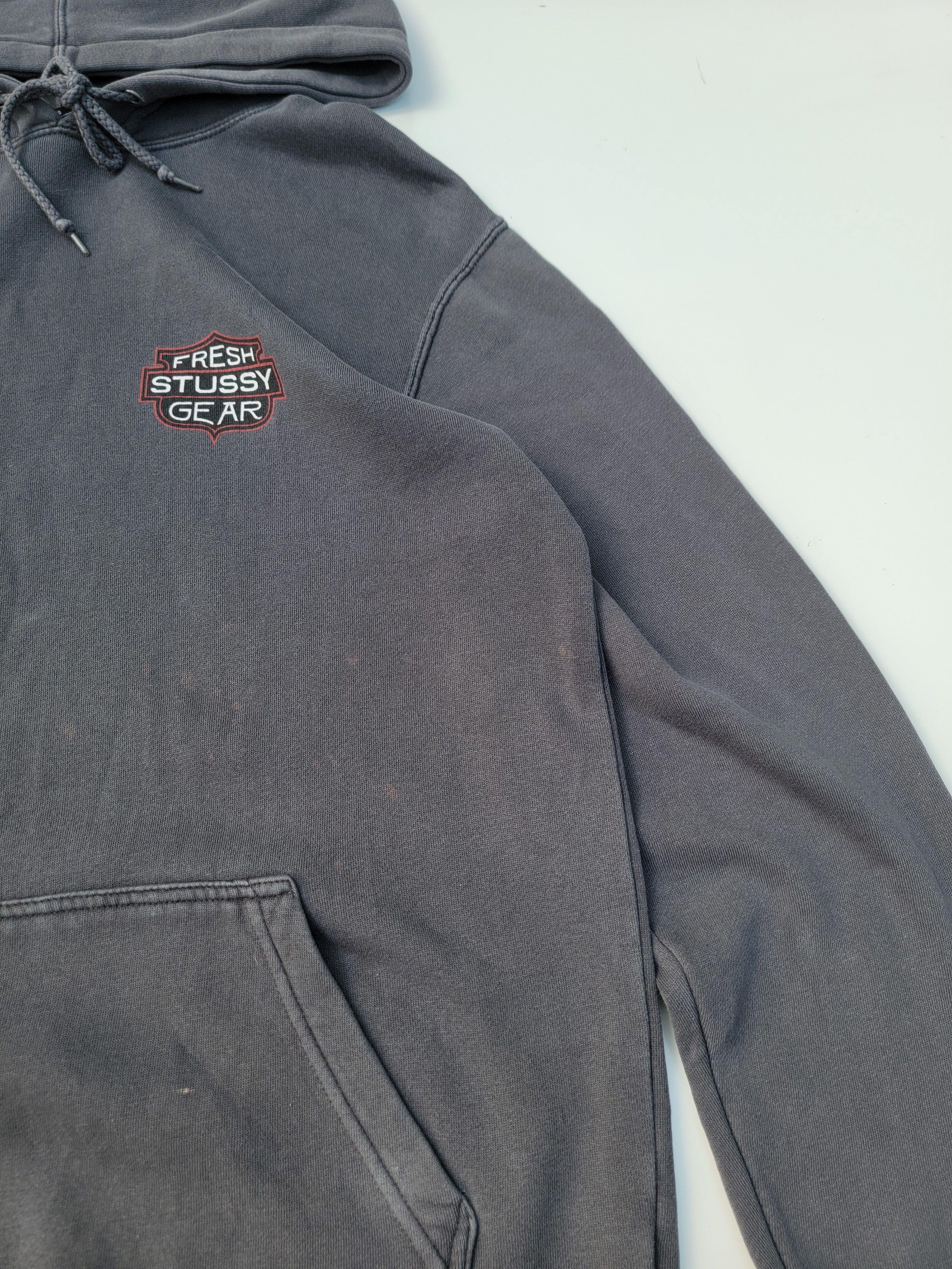 Stussy ✅️Vintage Stussy Gear Hoodie Pullover Size US L / EU 52-54 / 3 - 7 Thumbnail
