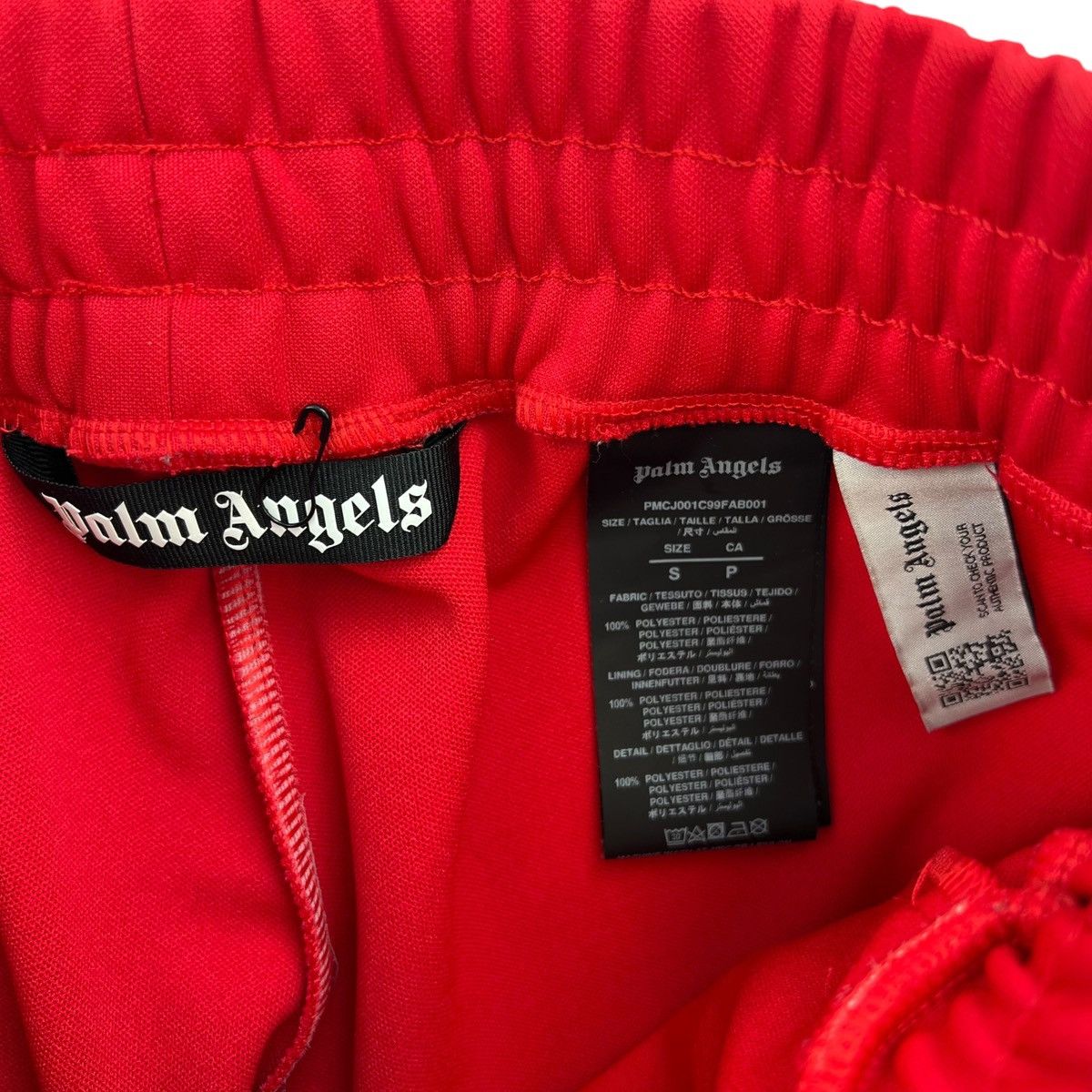 Palm Angels Palm Angels Red Sweatpants Size US 30 / EU 46 - 3 Thumbnail