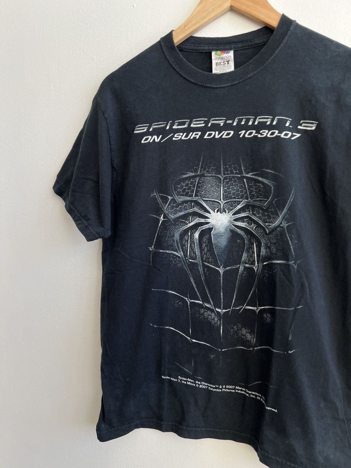 Marvel Comics Vtg Y2K Spider-Man 3 Movie Promo Tee Medium Size US M / EU 48-50 / 2 - 1 Thumbnail
