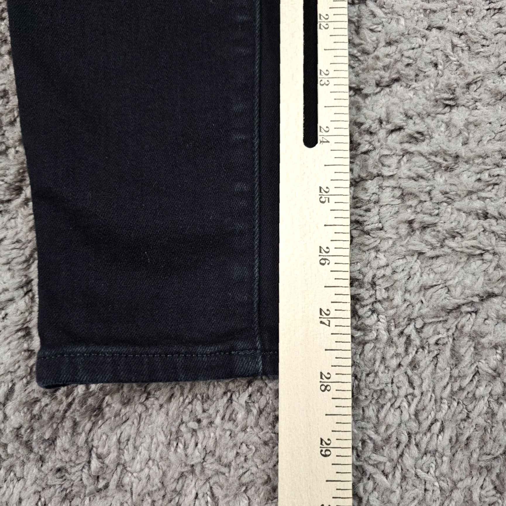 G-Star G-Star Raw Jeans Womens 26 Black High Rise Skinny Stretch Denim Kafey 23x28 Size 26" / US 2 / IT 38 - 6 Thumbnail