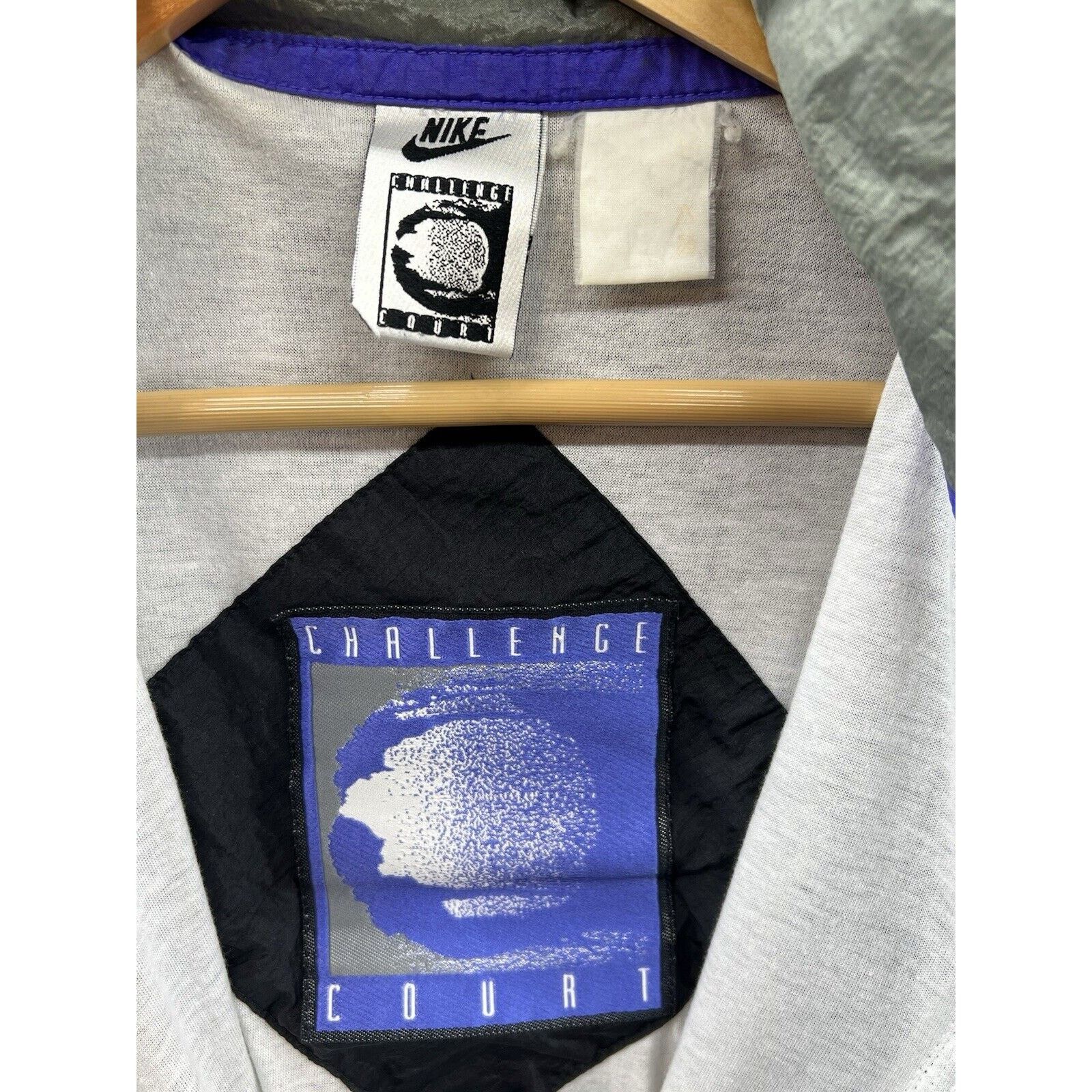 Nike Nike Challenge Court Andre Agassi Vintage Windbreaker Size US L / EU 52-54 / 3 - 3 Thumbnail