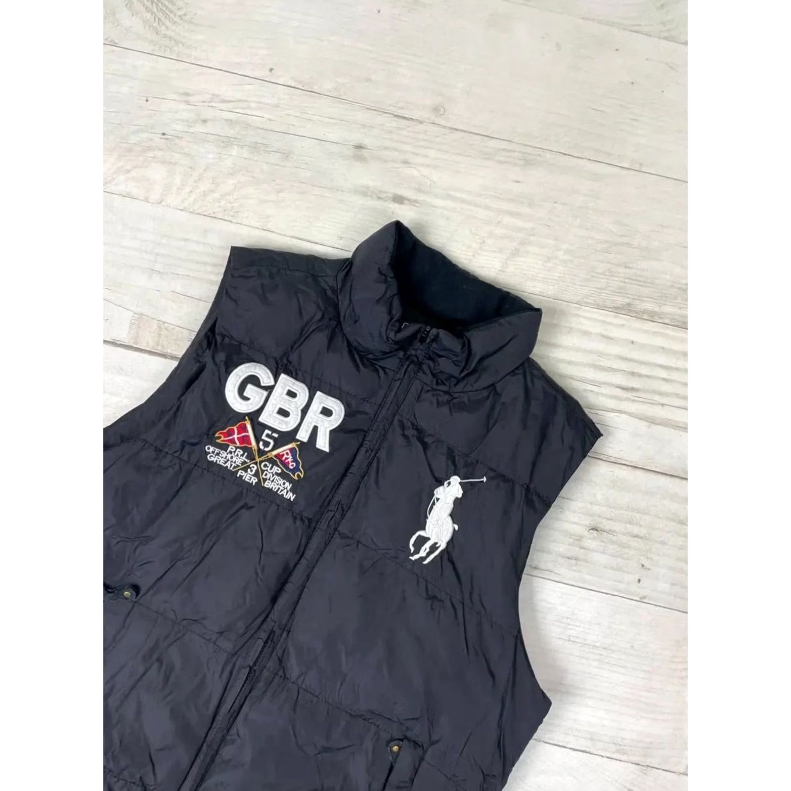 Polo Ralph Lauren VINTAGE Polo Ralph Lauren Vest Black Size S Men GBR Great Britain Logo Size US S / EU 44-46 / 1 - 2 Thumbnail
