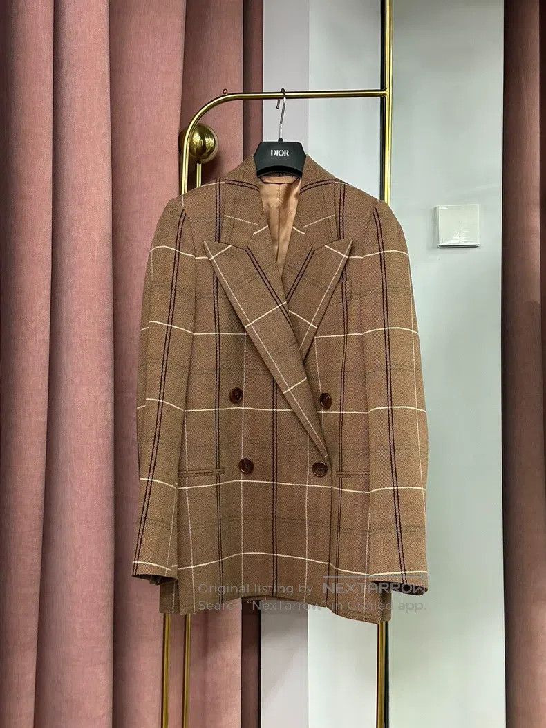 Acne Studios Acne Studios Plaid Wool Suit Jacket Size 4XL / US 24-26 - 1 Thumbnail