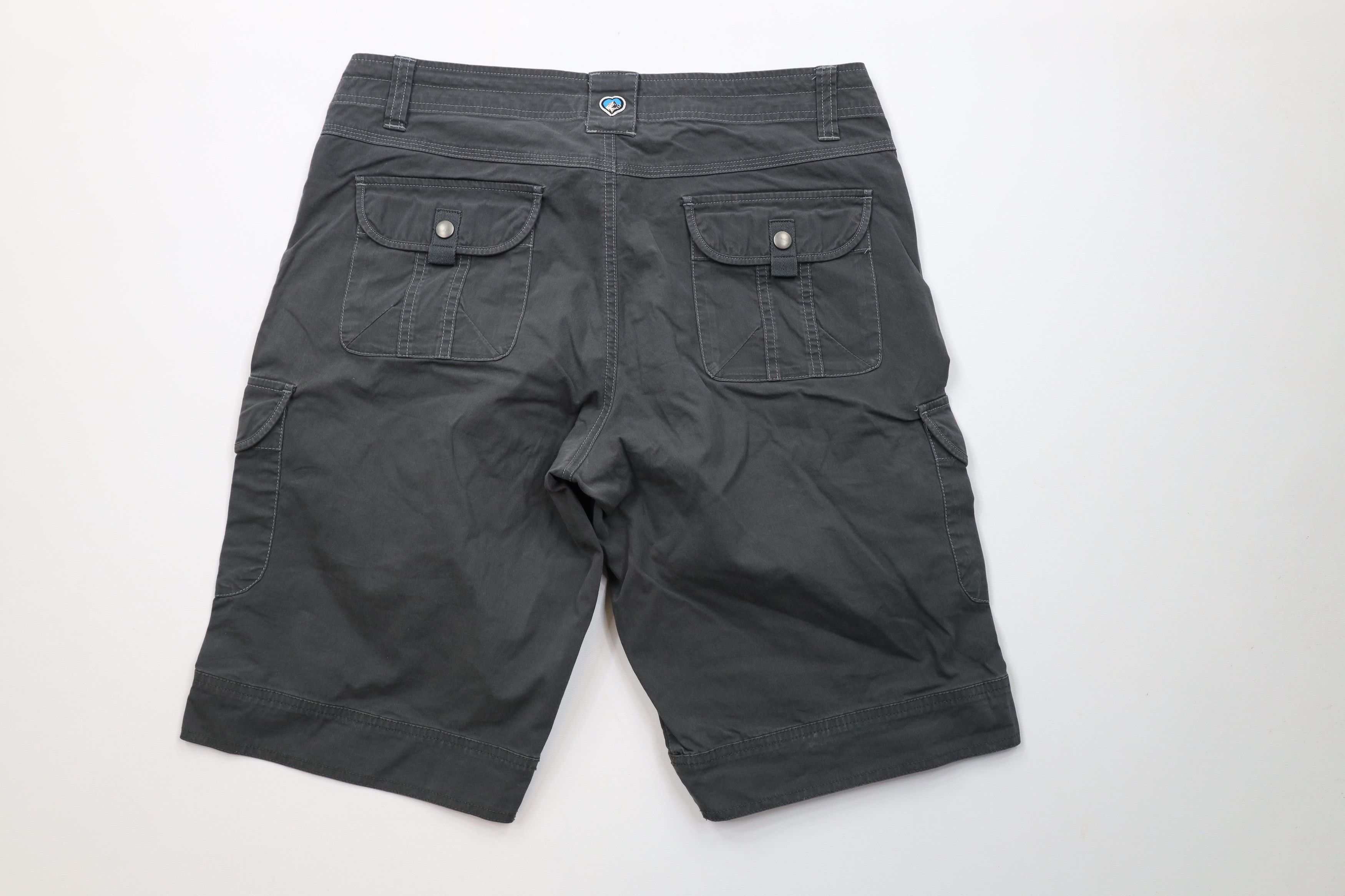 Kuhl Kuhl Mountain Vintage Patina Dye Hiking Trek Cargo Shorts Size 32" / US 10 / IT 46 - 10 Thumbnail
