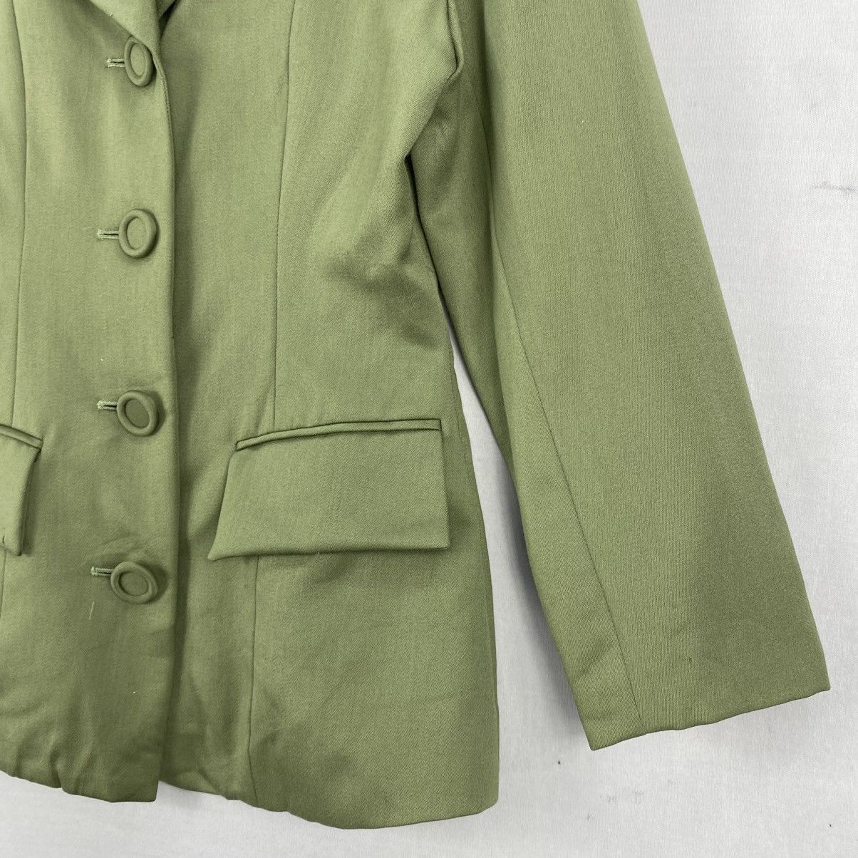 Japanese Brand Vintage 90’s Robes De Conte Blazer Jacket Coat Woman Size XS / US 0-2 / IT 36-38 - 3 Thumbnail