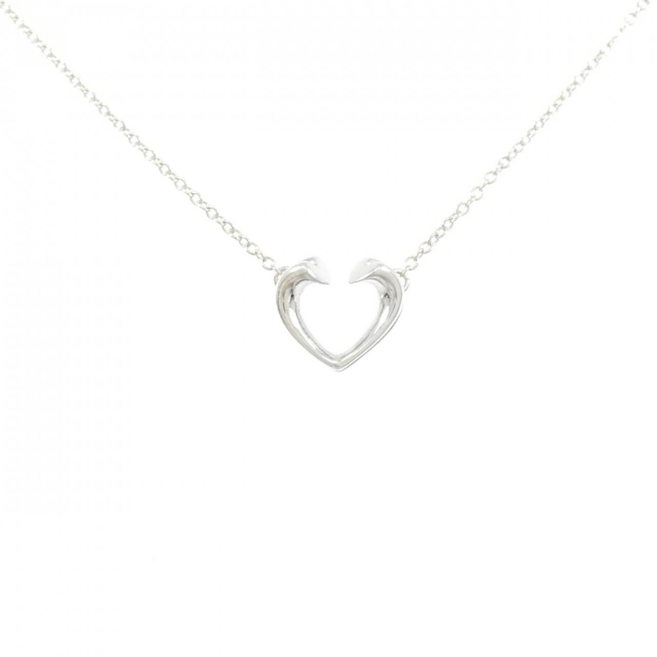 Tiffany & Co. Tiffany & Co. Tiffany TENDERNESS 2 HEART Small 925 Silver Necklace Precious Metal Necklace 1202 DUTY FREE for USA Size ONE SIZE - 1 Thumbnail