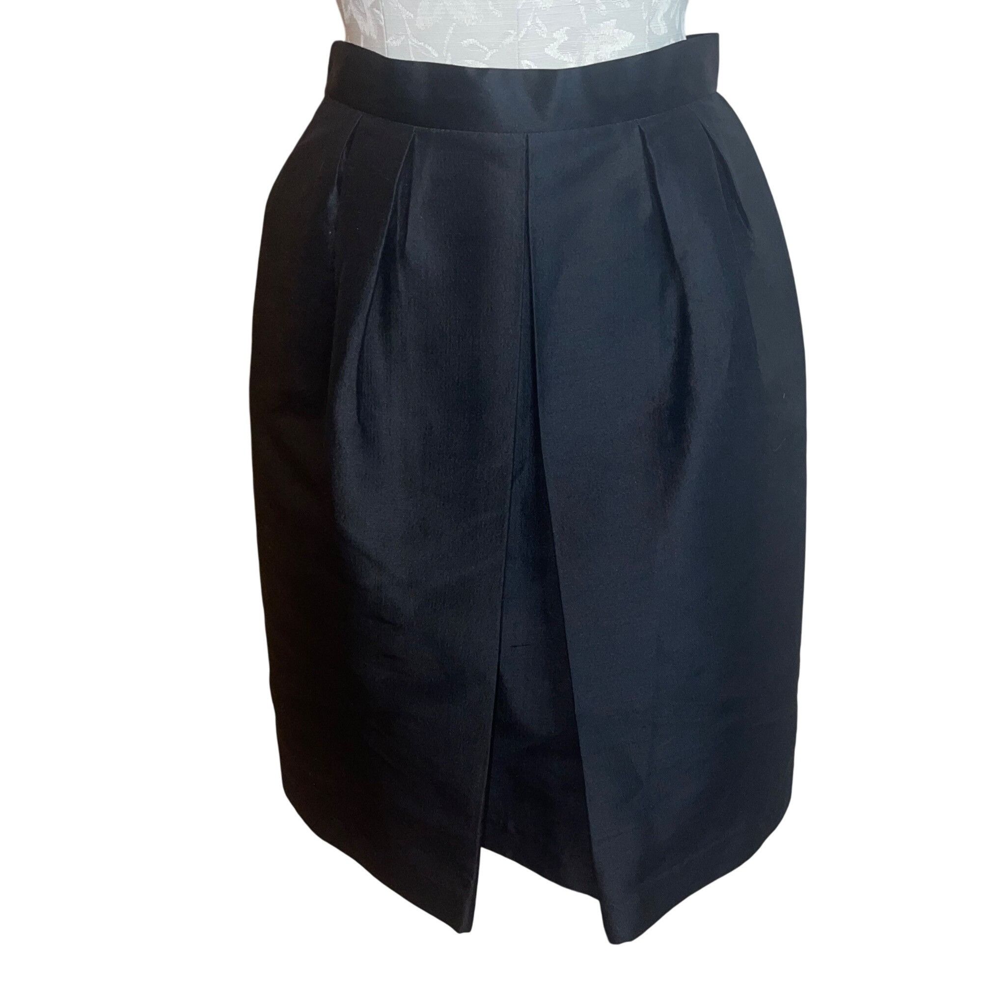 Other Poem Womens Skirt Size 34 Black Pockets High Waist Size 26" / US 2 / IT 38 - 1 Thumbnail