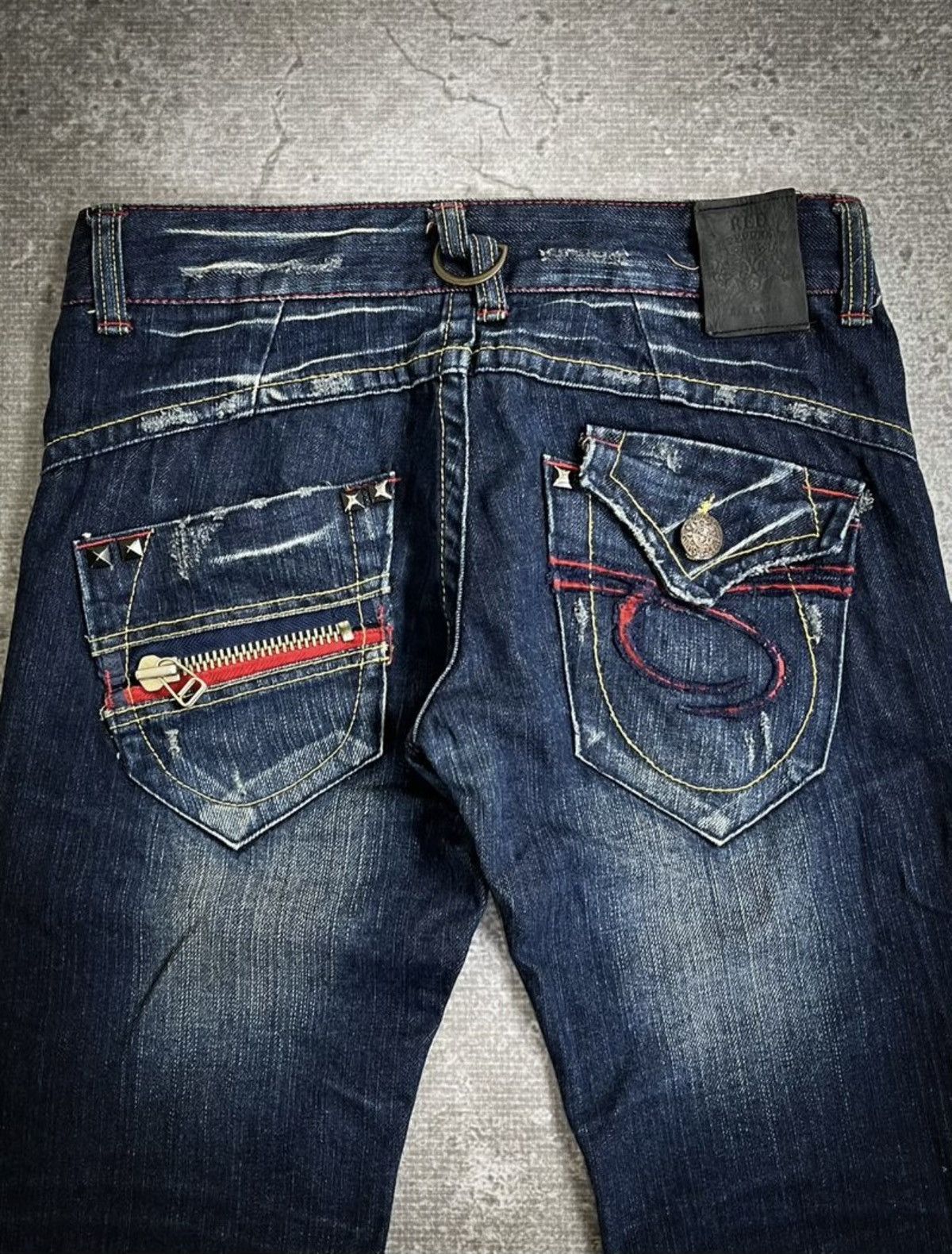 RedPepper Red Label Studded Flared Jeans