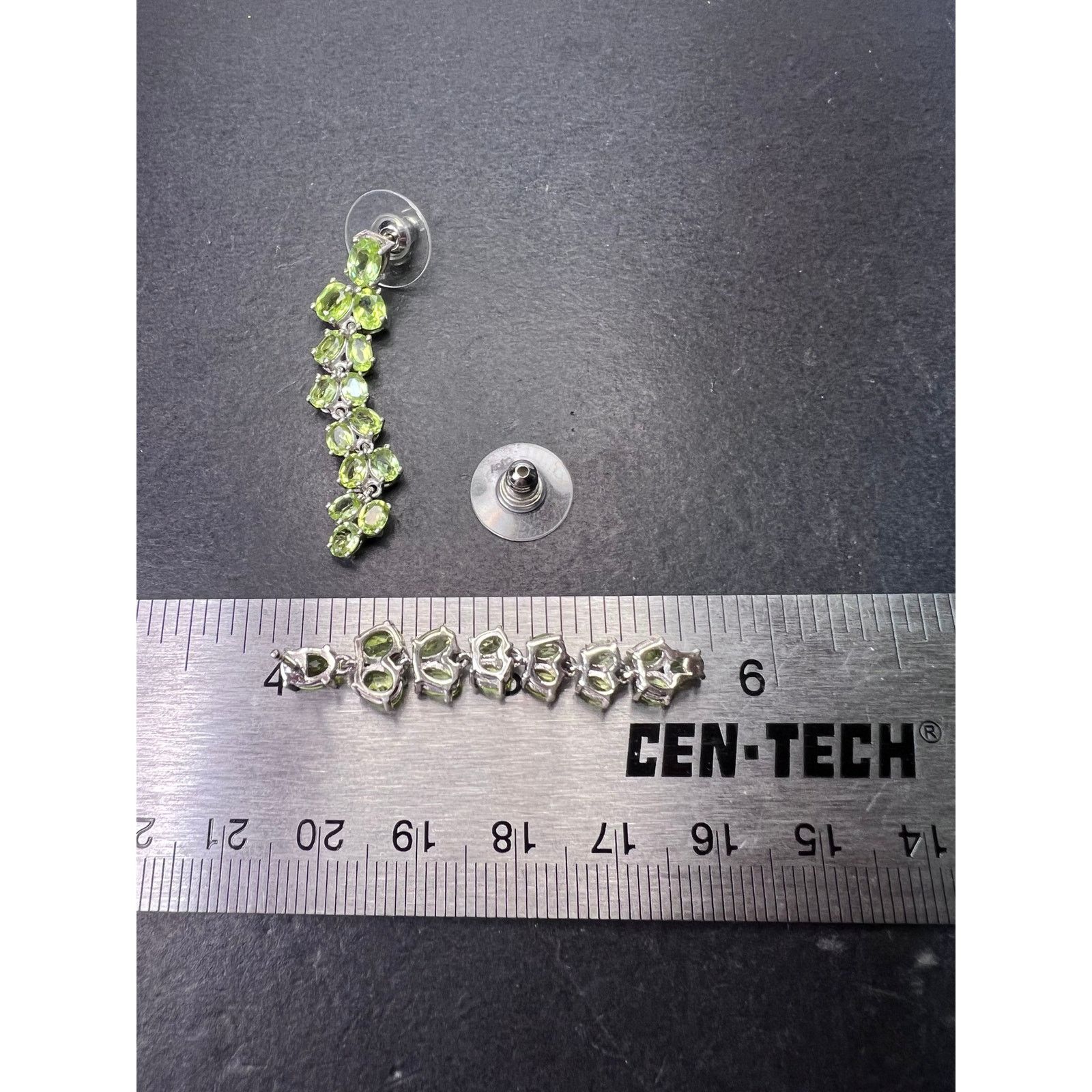 Other Peridot sterling silver chandelier earrings Size ONE SIZE - 6 Thumbnail