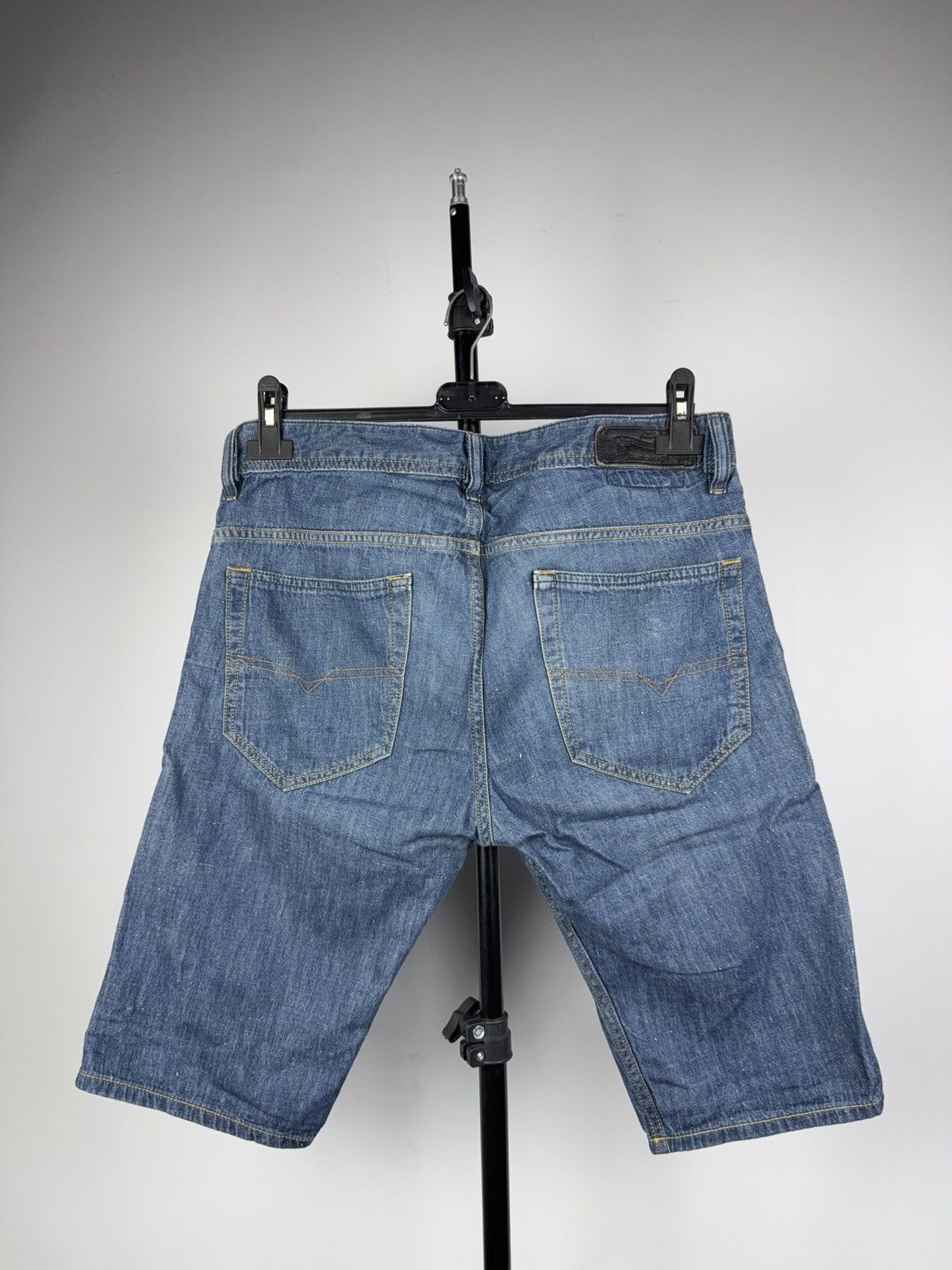 Diesel Diesel Vintage Denim Long Shorts Y2K Blue Jean 00s Italy Size US 30 / EU 46 - 5 Thumbnail