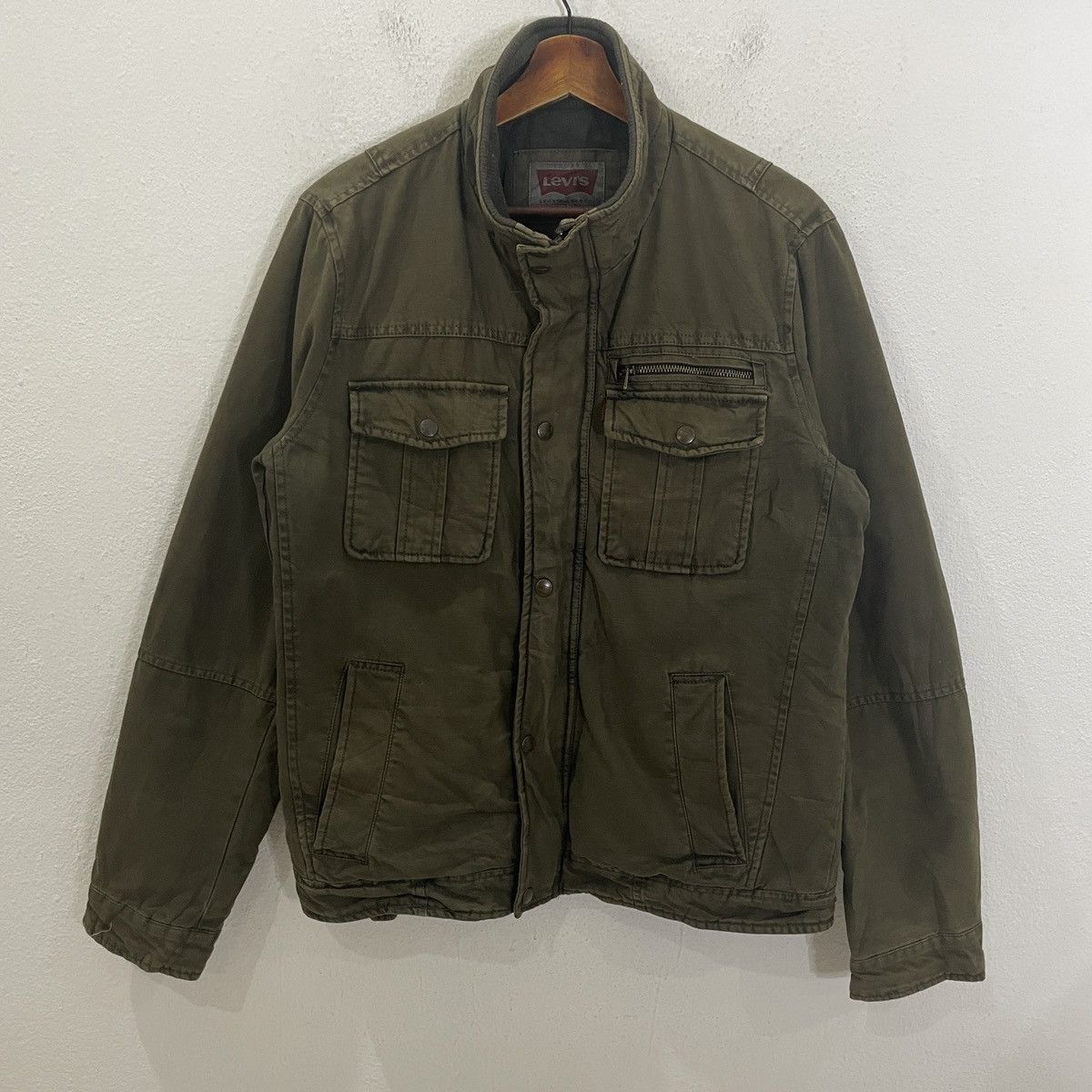 Levi's Vintage Y2k Levis Workwear Jacket Size US M / EU 48-50 / 2 - 1 Thumbnail