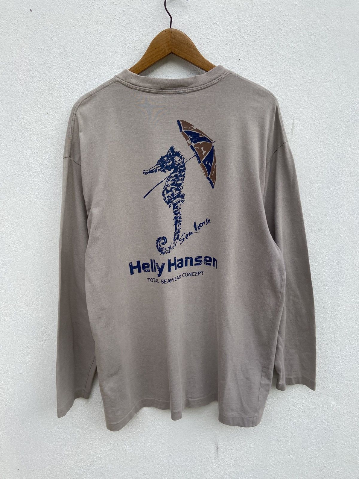 Helly Hansen Vintage 90s Vintage Helly Hansen t shirt long sleeve Size US XL / EU 56 / 4 - 2 Thumbnail