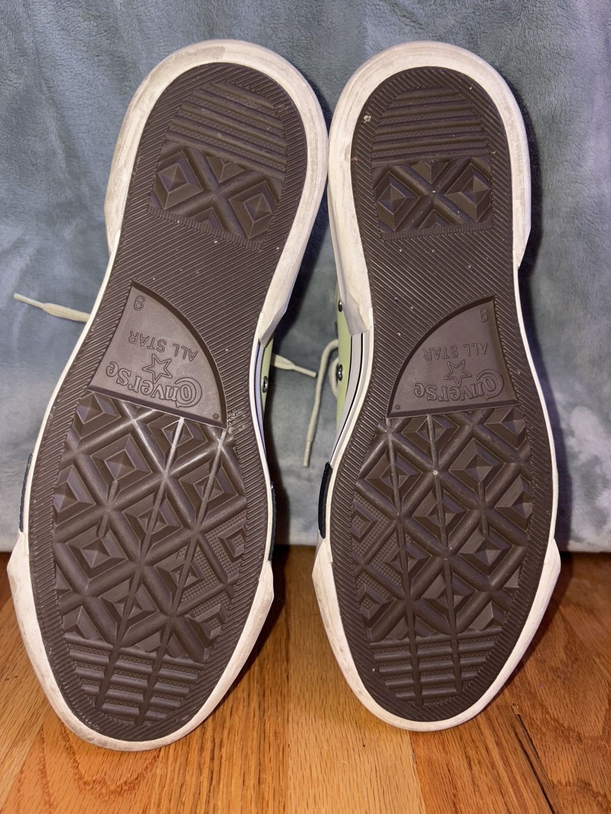 Converse 1/1 SAMPLE Converse Rick Owens DRKSHDW DRKSTAR Chuck 70 High Size US 9 / EU 42 - 7 Thumbnail