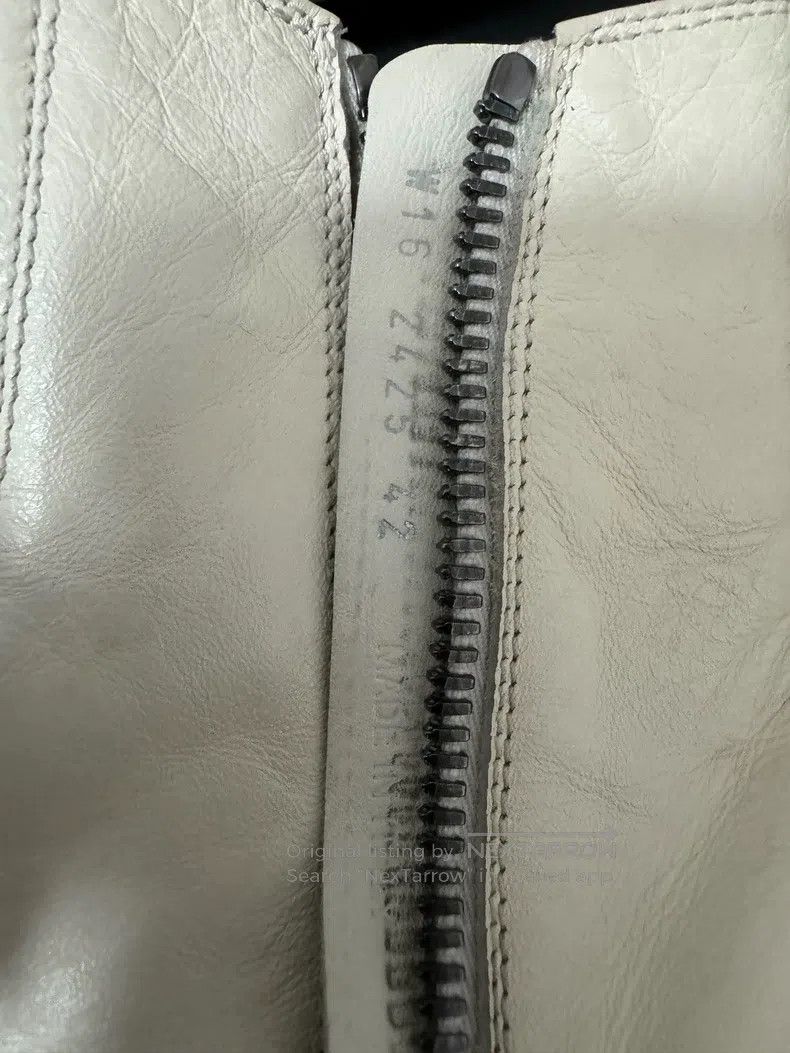 Rick Owens Rick Owens Top-tier milk ivory cowhide Converse Size US 9 / EU 42 - 9 Thumbnail