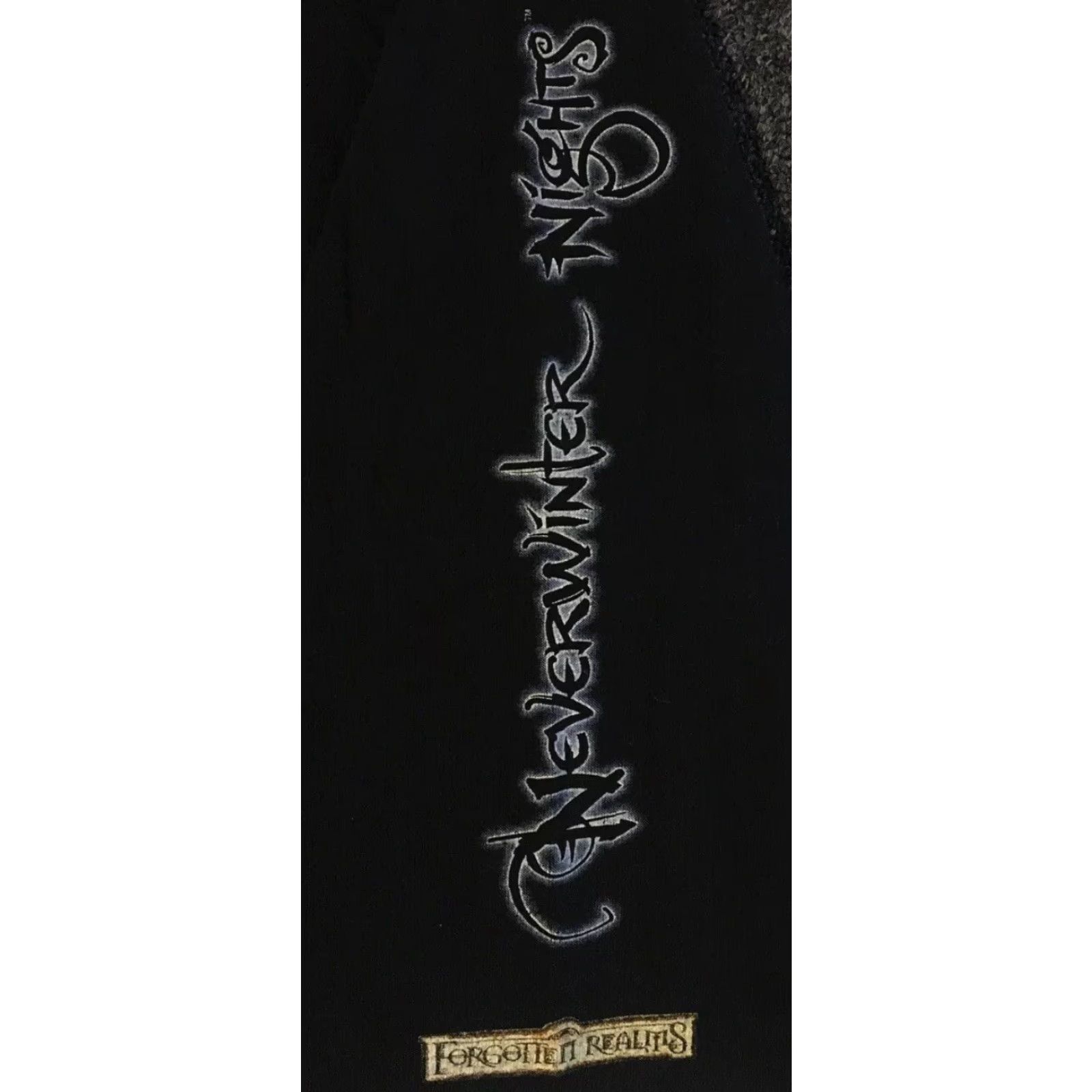 Vintage VINTAGE Neverwinter Nights Faded Video Game Promo Shirt XL Black Mens T-Shirt 90s Nintendo Atari Bioware WOTC Size US XL / EU 56 / 4 - 5 Thumbnail