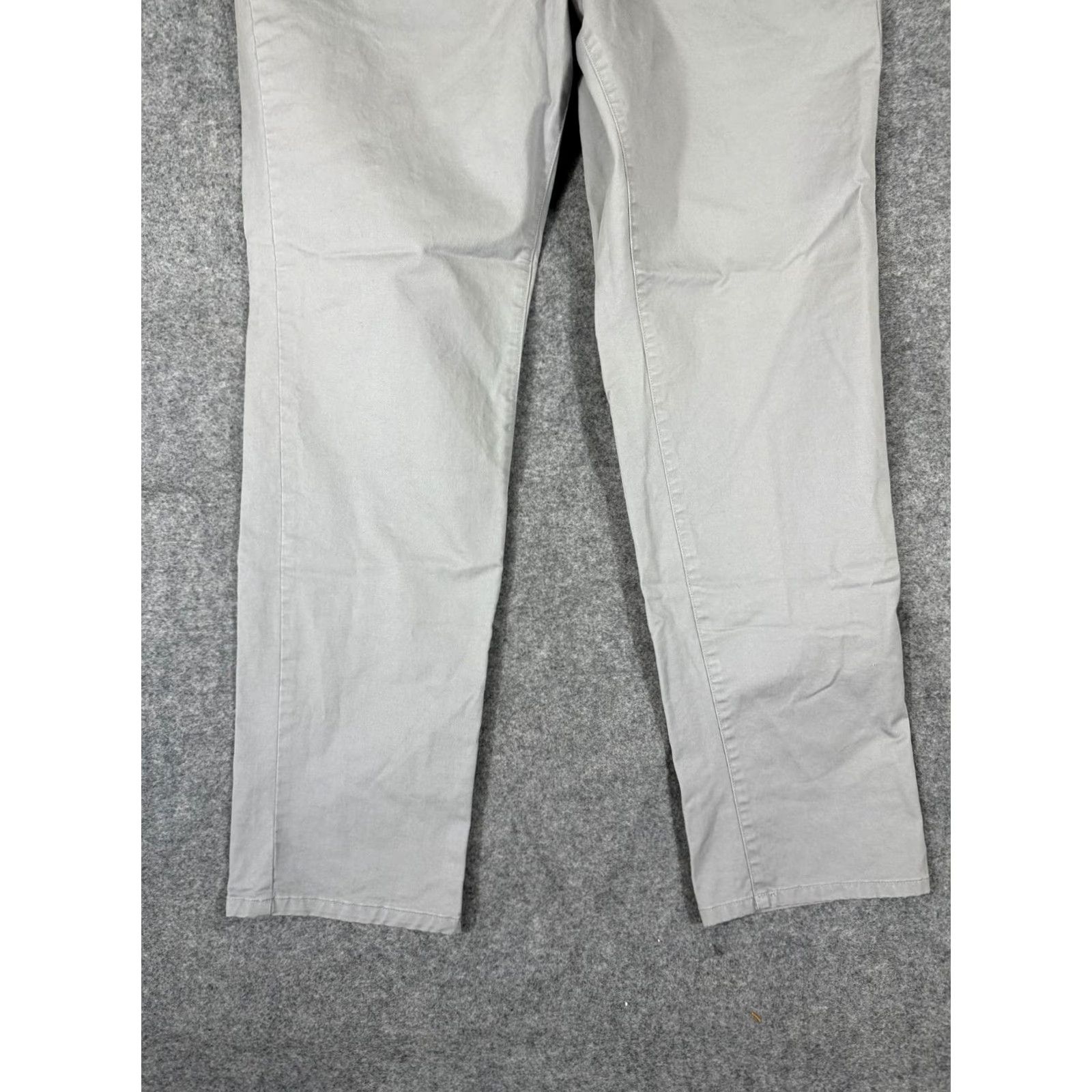 Bonobos Bonobos Chino Pants Mens 33X30 Gray Stretch Athletic Fit Tapered Slash Pockets Size US 33 - 4 Thumbnail