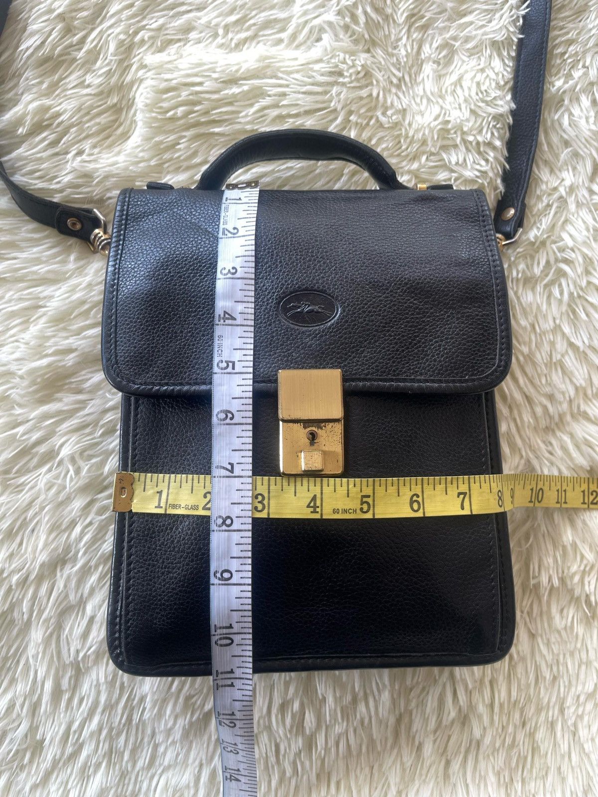 Leather × Longchamp × Vintage Vintage Longchamp Sling Shoulder Bag Size ONE SIZE - 25 Thumbnail