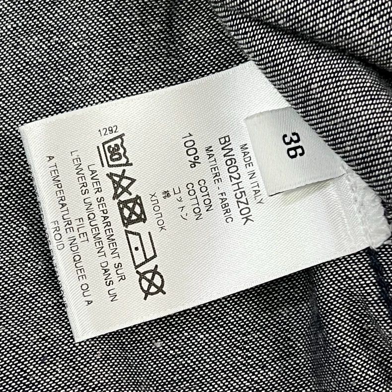 Givenchy Givenchy Size36 Denim shirt with logo on the back, classic Size XL / US 12-14 / IT 48-50 - 8 Thumbnail