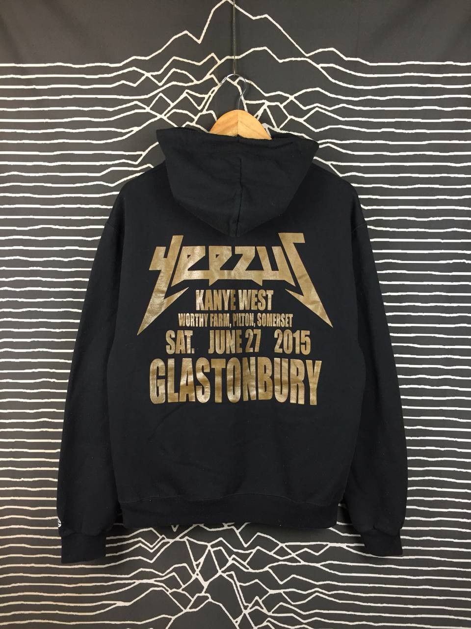 Kanye West Kanye West Yeezus Glastonbury Tour 2015 x Champion Hoodie Size US M / EU 48-50 / 2 - 2 Thumbnail