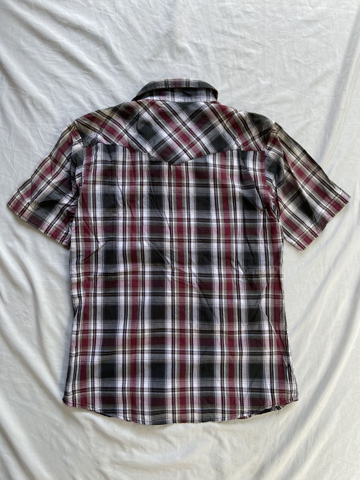 Japanese Brand OMKOE DOUBLE LAYER BUTTON UP SHIRT Size US L / EU 52-54 / 3 - 18 Thumbnail