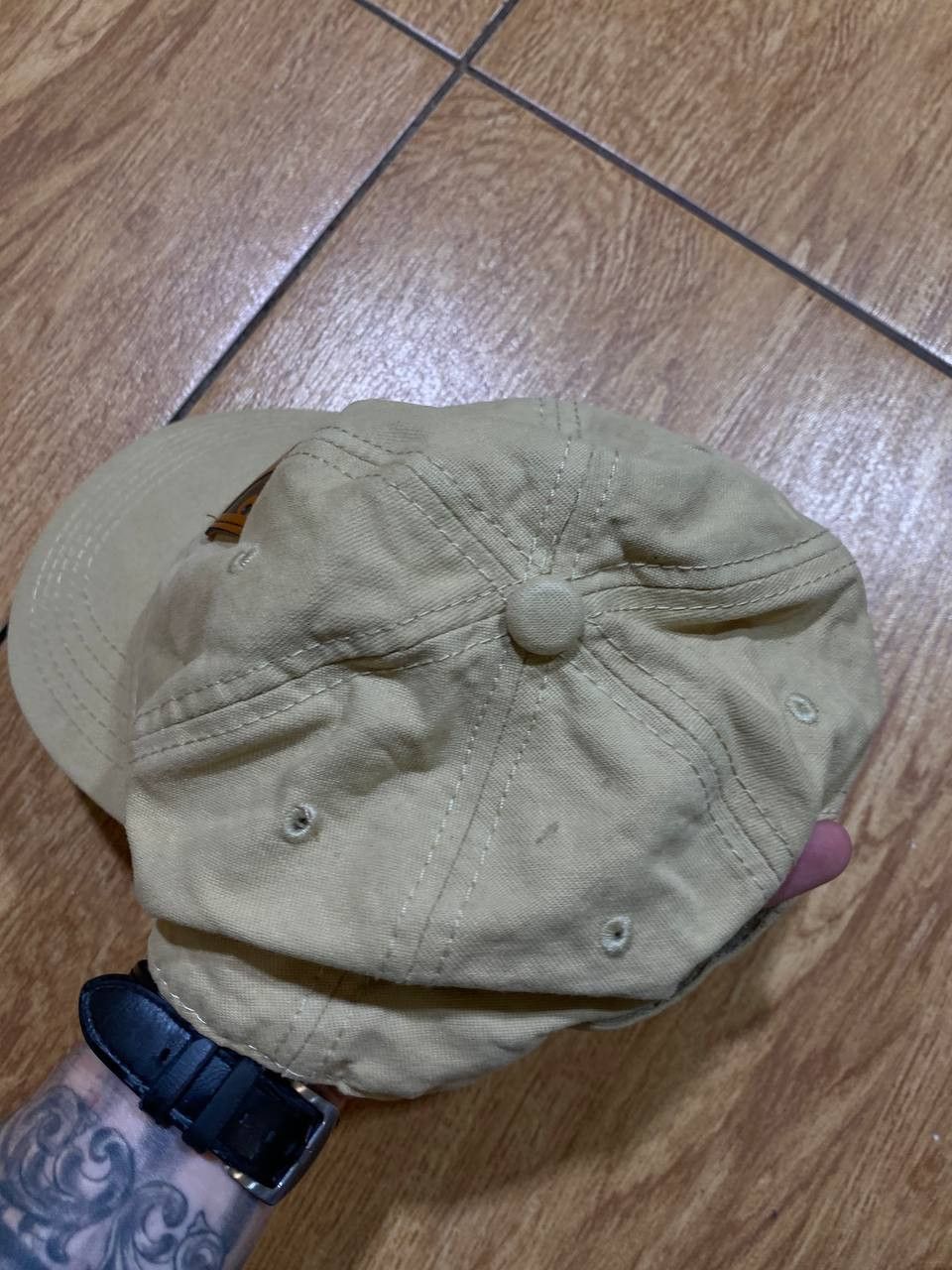 Carhartt Hats Vintage Carhartt Cap big logo Y2K streetwear Size ONE SIZE - 9 Thumbnail