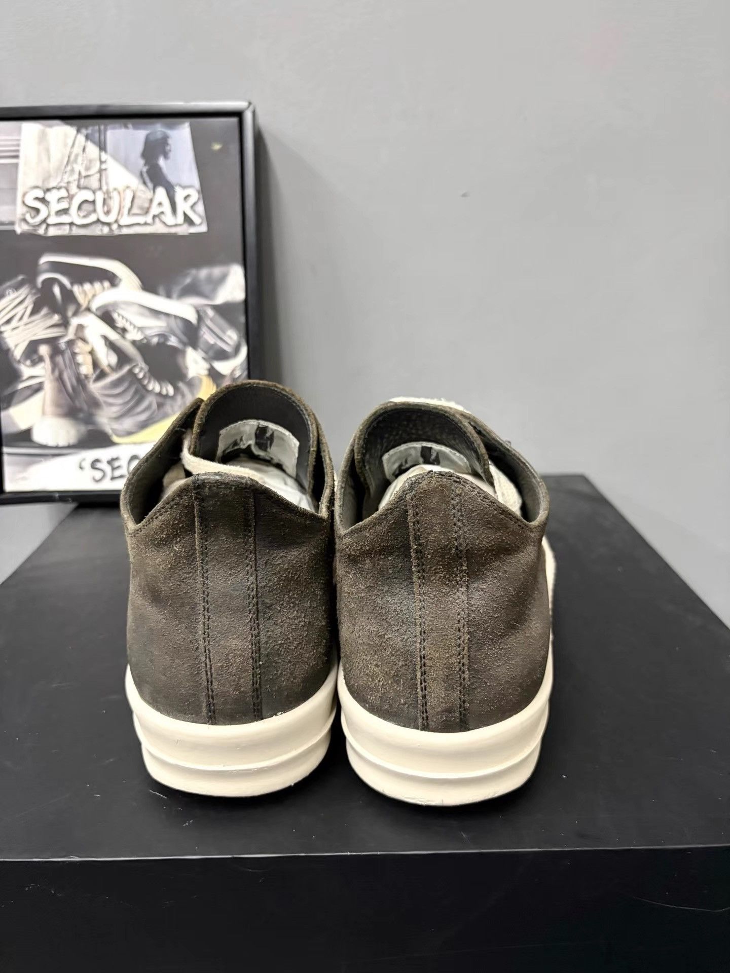 Rick Owens Rick Owens Mainline Leather Jumbo Sneakers K34 Size US 8 / EU 41 - 7 Thumbnail