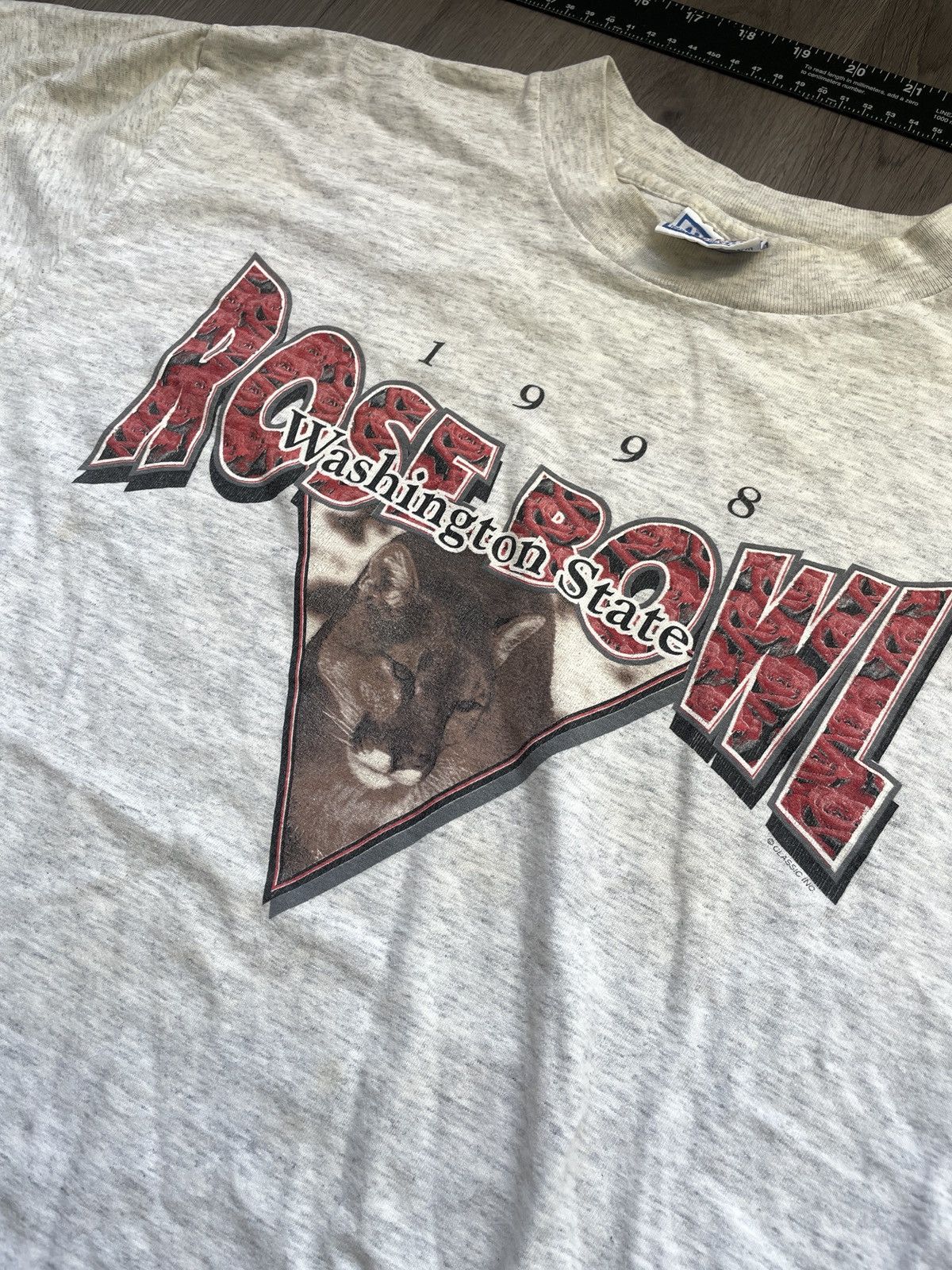 All Sport Vintage WSU Cougars “1998 Rose Bowl” T-shirt (Sz. L) Size US L / EU 52-54 / 3 - 2 Thumbnail