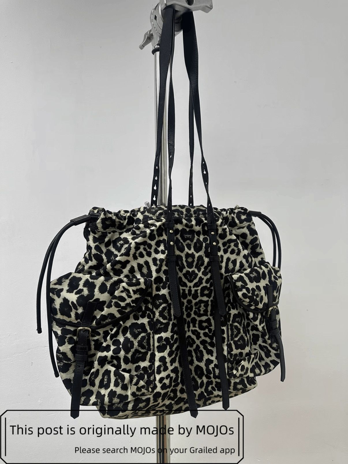 DRIES VAN NOTEN ヒョウ柄　ホルスター Dries Van Noten Dries Van Noten SS16 Cheetah Holster Suspender