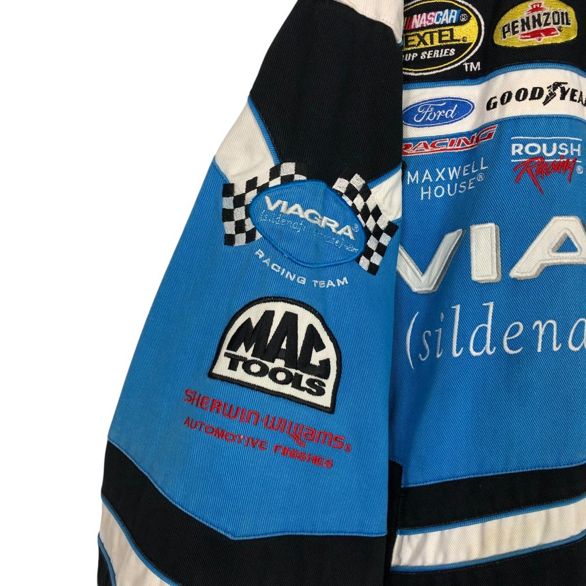 Jeff Hamilton 🔥JEFF HAMILTON OG MARK MARTIN’S VIAGRA KNICKS JACKET Size US XXL / EU 58 / 5 - 17 Thumbnail