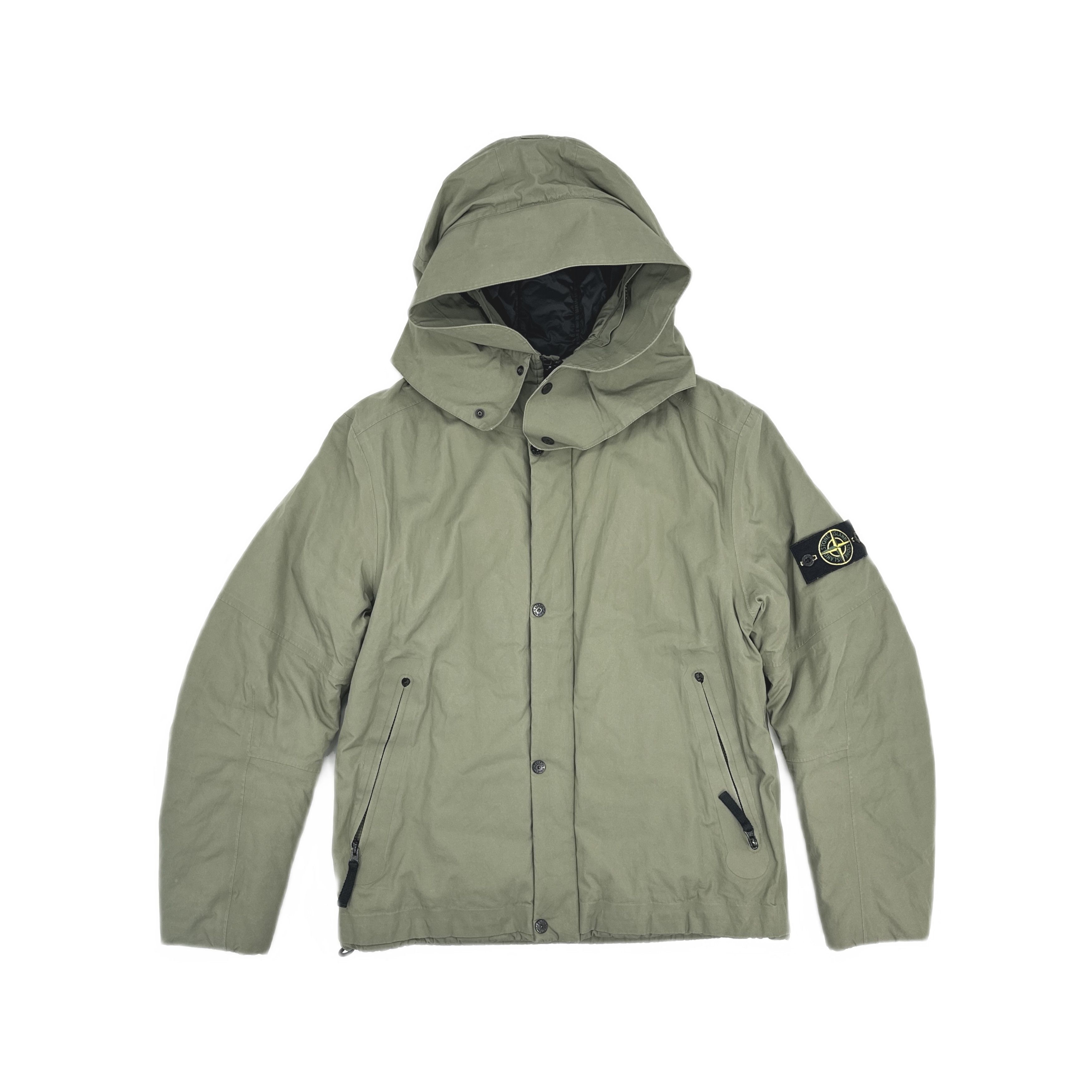 Stone Island Stone Island Hooded Padded Jacket Green Size M Size US M / EU 48-50 / 2 - 1 Thumbnail