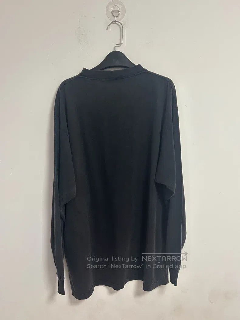 Balenciaga Balenciaga Double B Printed Lettering Distressed Long Slee Size US XS / EU 42 / 0 - 2 Thumbnail