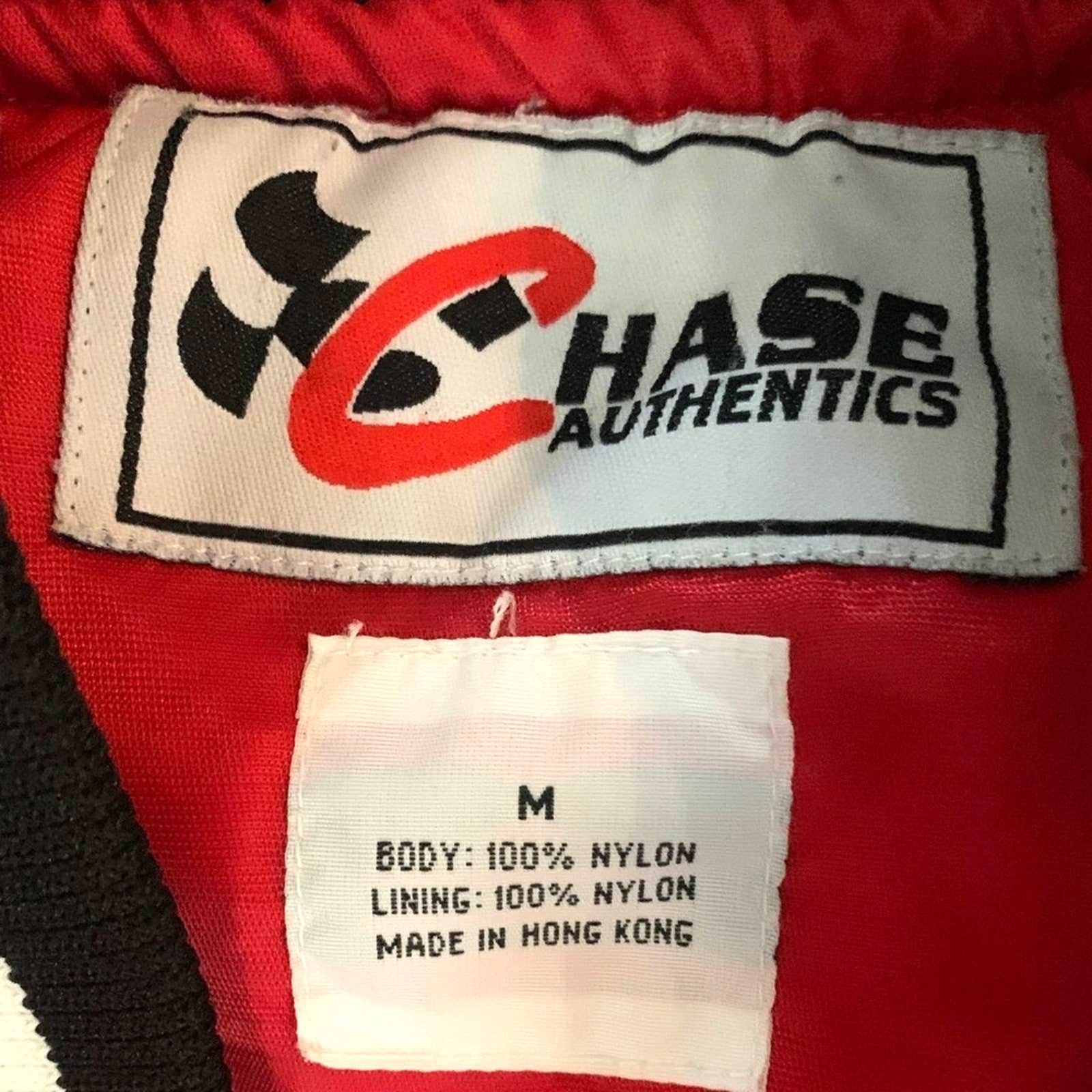 Chase Authentics Rare Y2k Dale Earnhardt Jr. #8 Nascar Racing Jacket - M Size US M / EU 48-50 / 2 - 11 Thumbnail